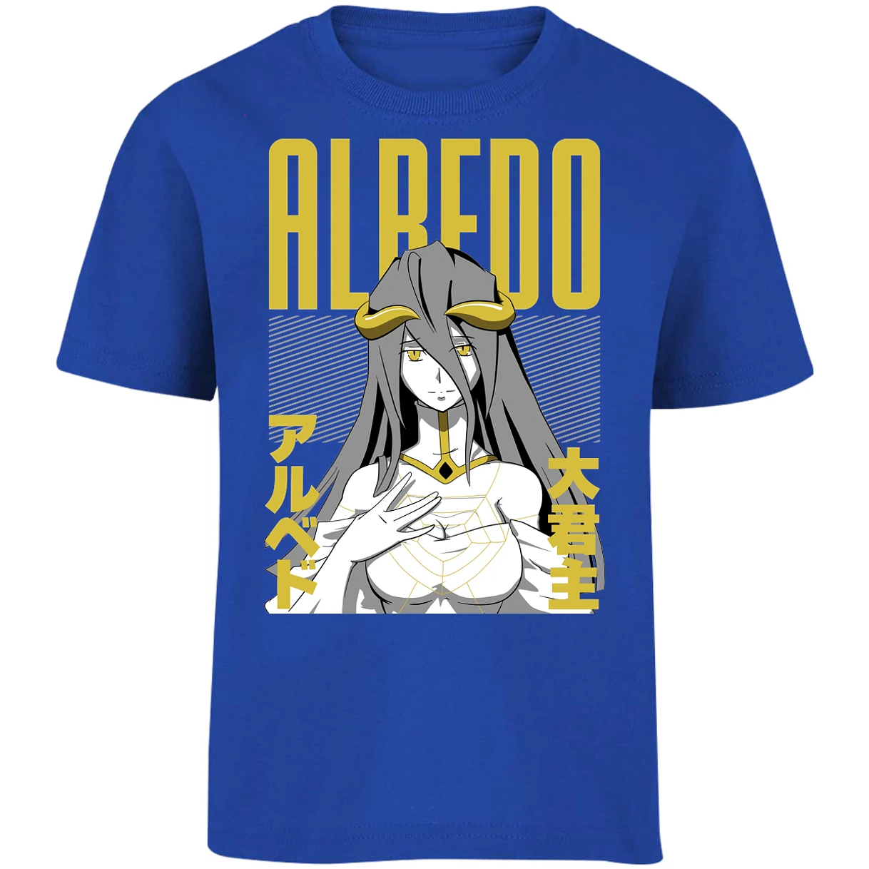 Playera Overlord Anime Albedo para Niño 14