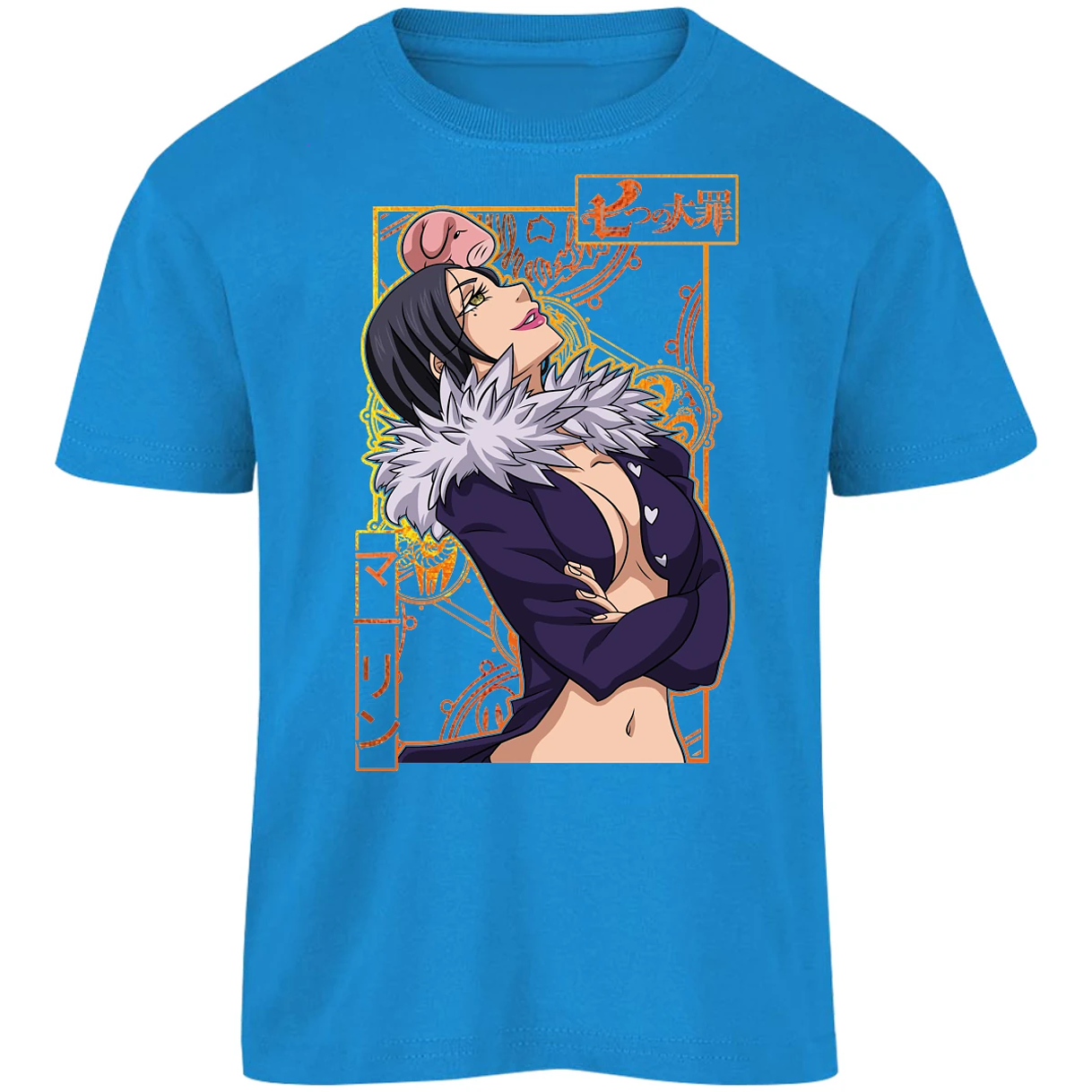 Playera Seven Deadly Sins Merlin Seven Deadly Sins para Niño 17