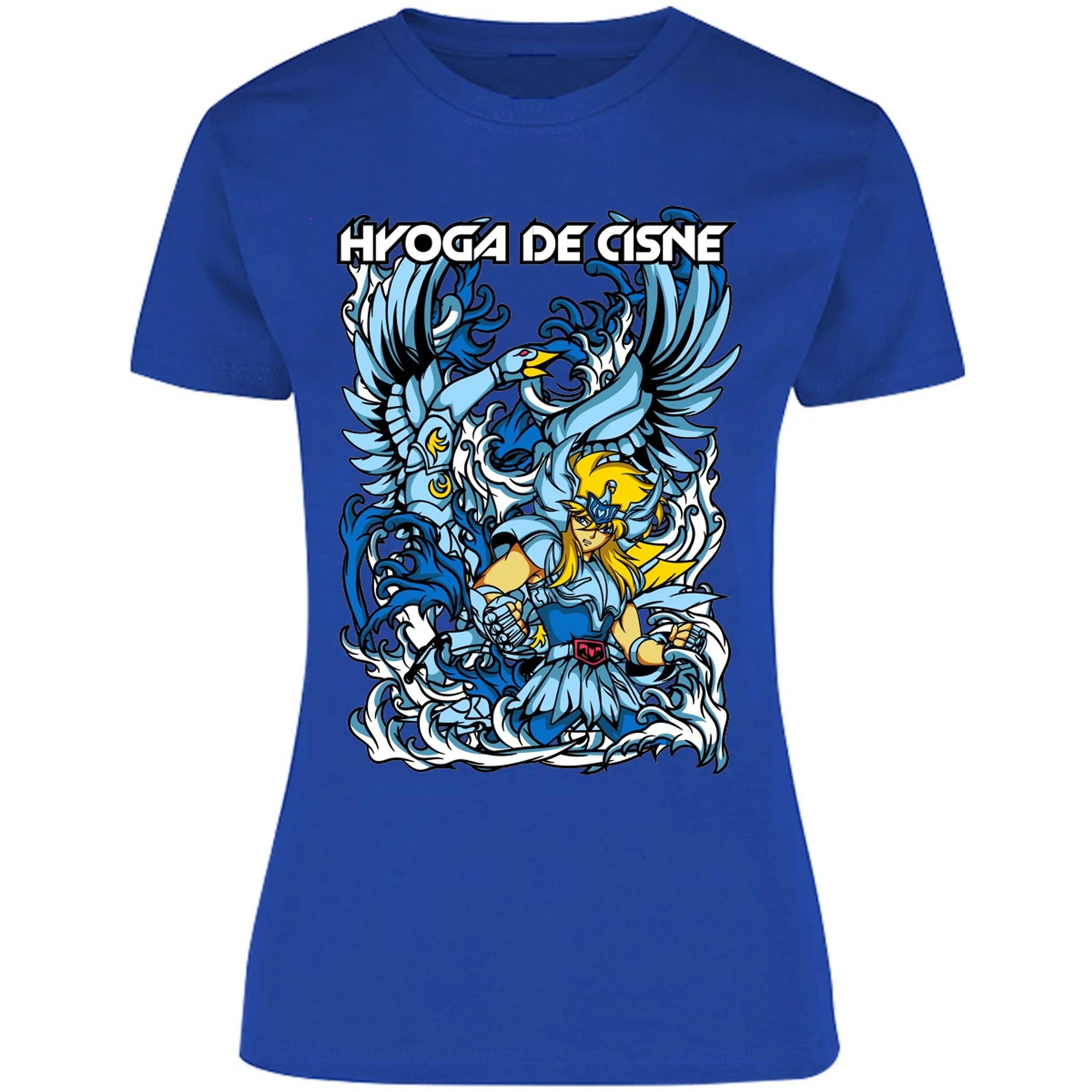 Blusa Saint Seiya Hyoga Anime Blusa para Mujer 13