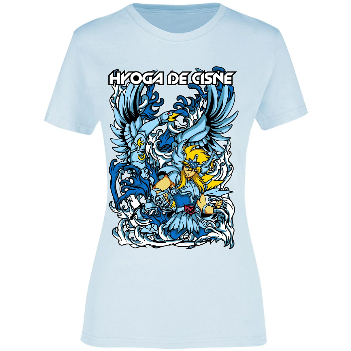 Blusa Saint Seiya Hyoga Anime Blusa para Mujer 15