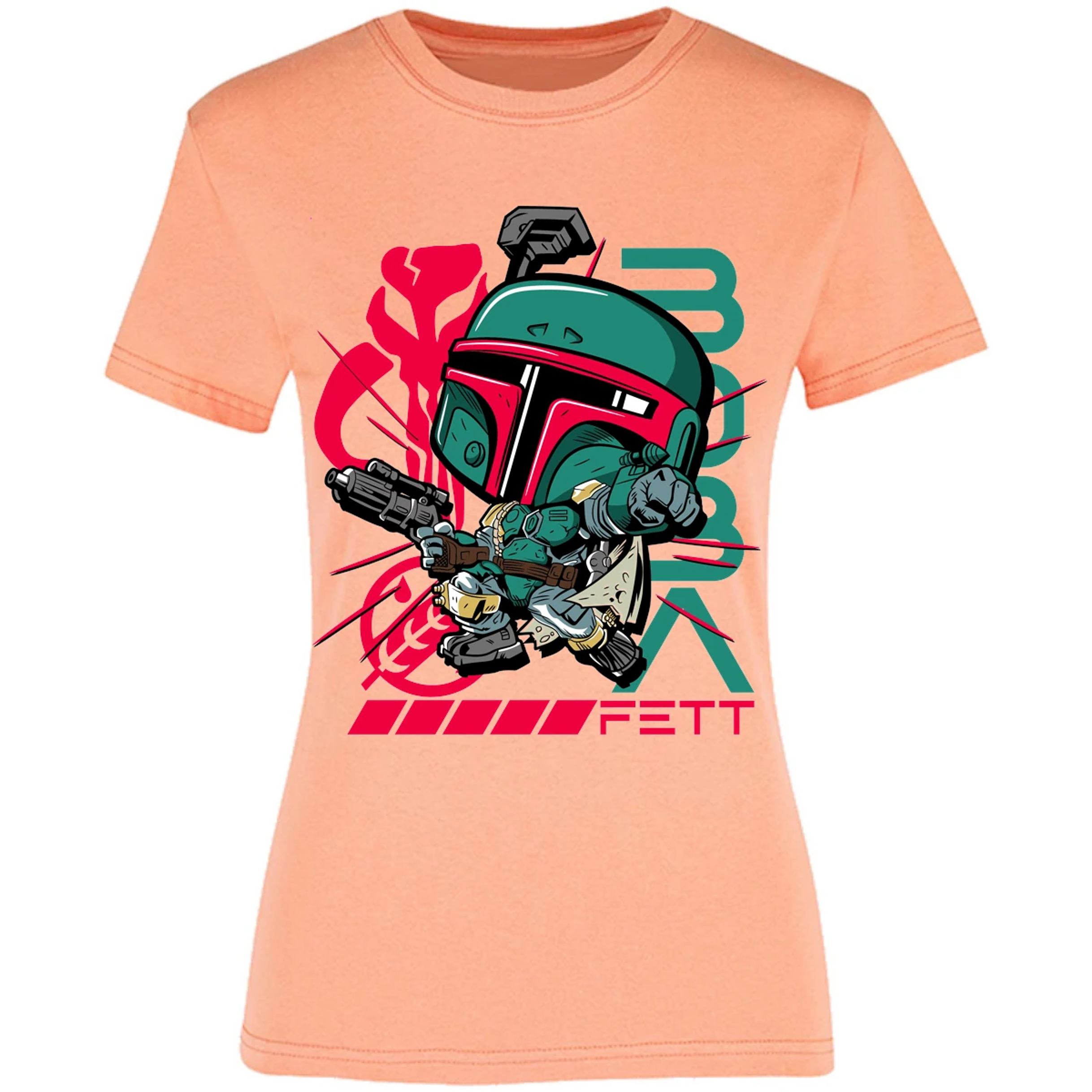 Blusa Star Wars Funko Bobba Fett Blusa para Mujer 4