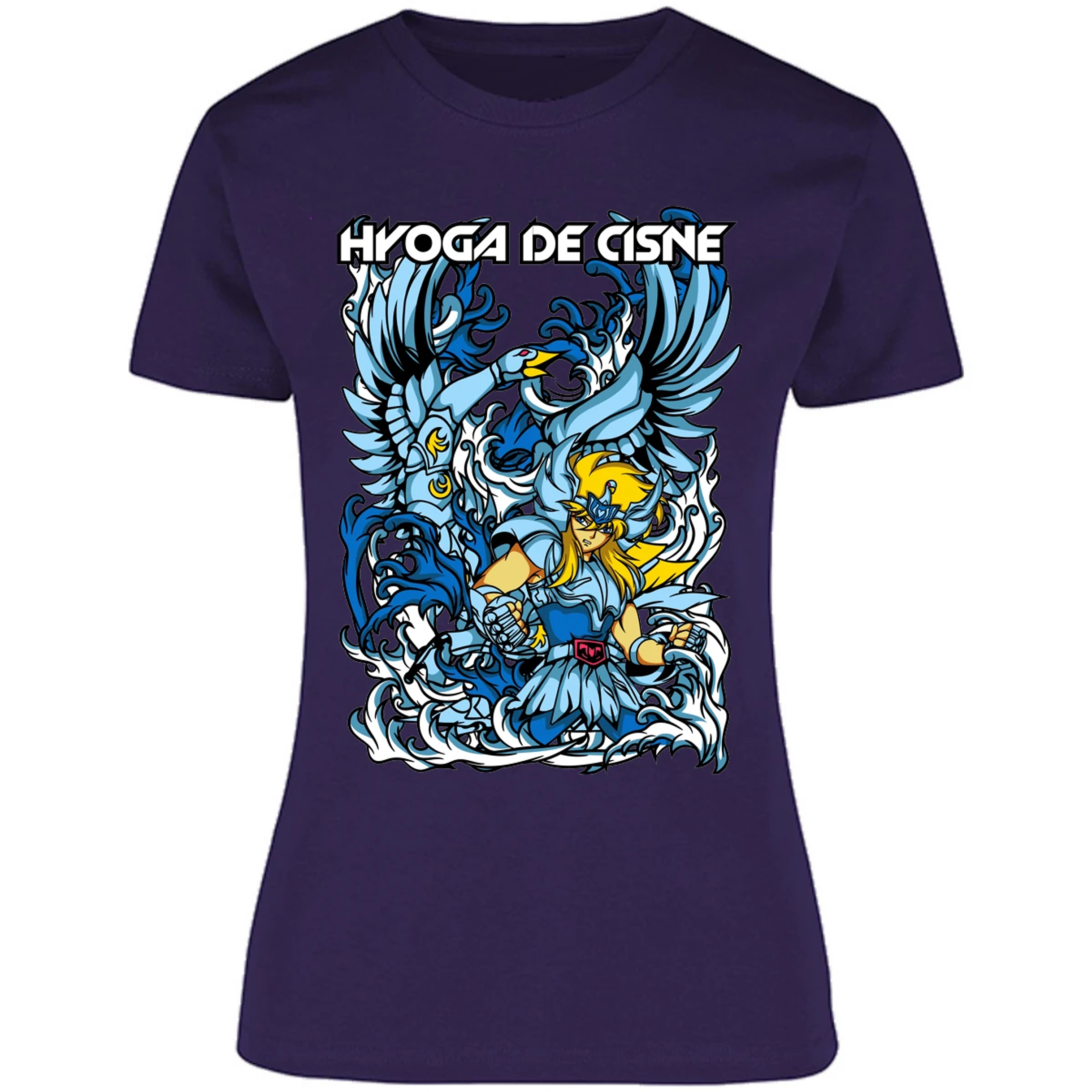 Blusa Saint Seiya Hyoga Anime Blusa para Mujer 16