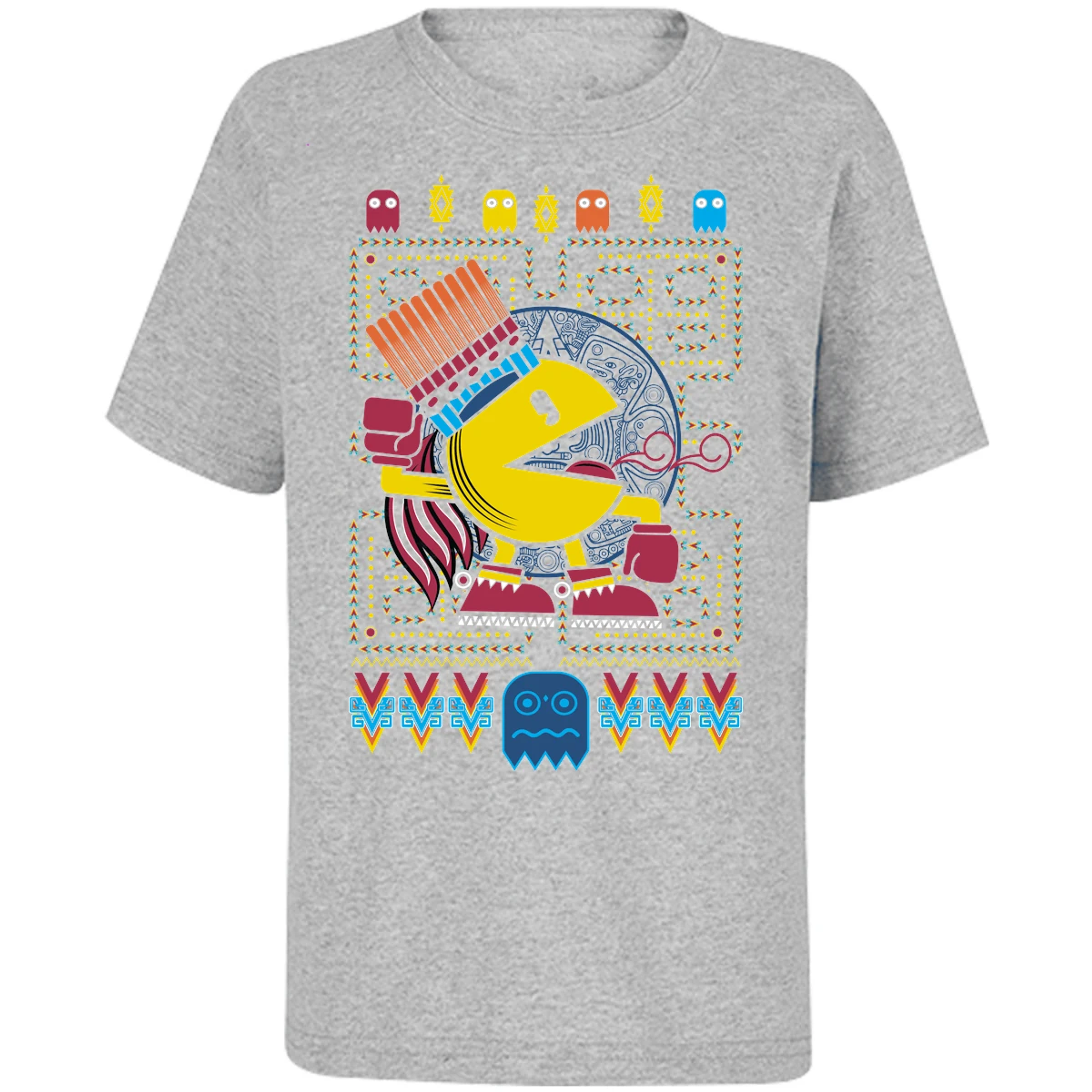 Playera Pacman Pacman Prehispanico para Niño 10