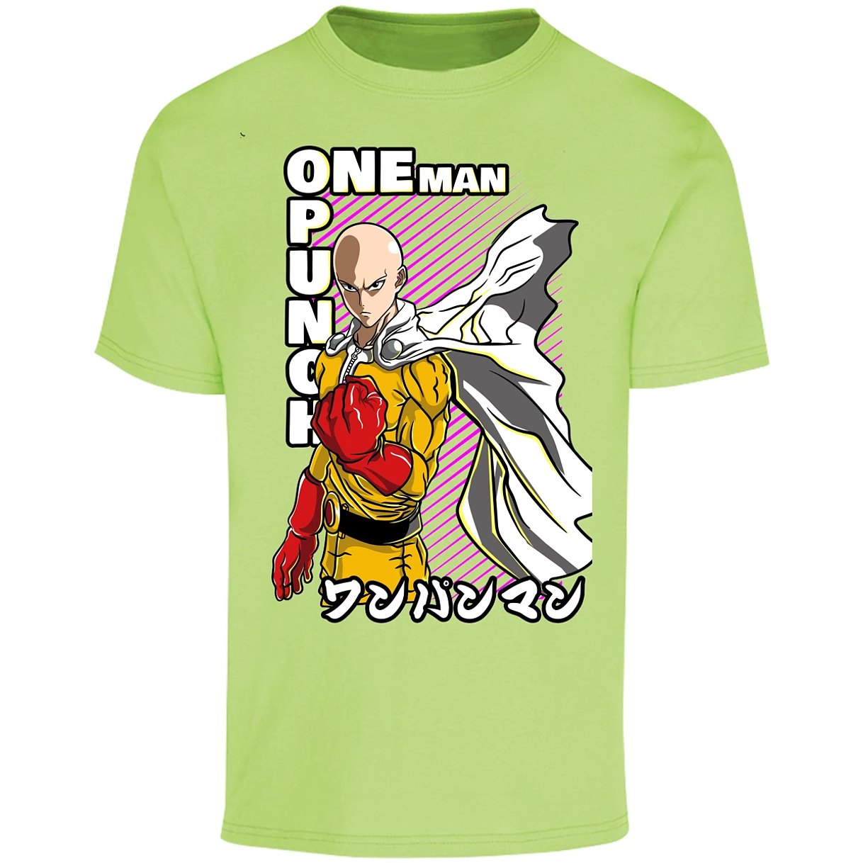 Playera One Punch Man Saitama para Adulto 4