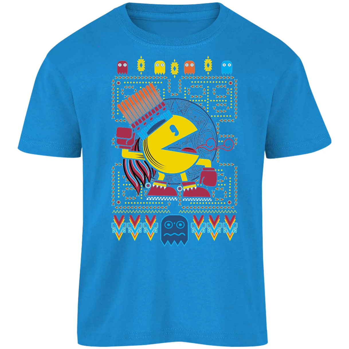 Playera Pacman Pacman Prehispanico para Niño 7