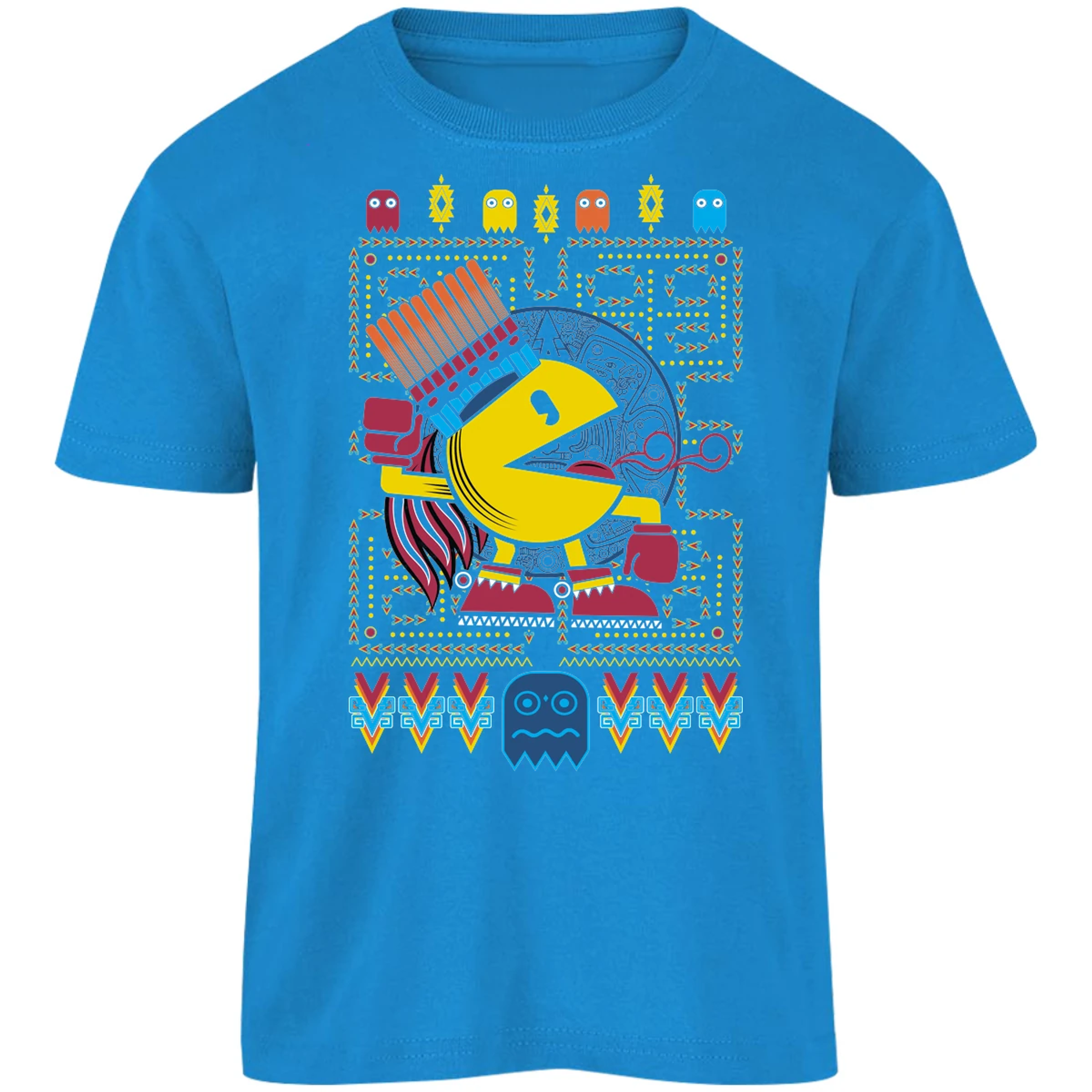 Playera Pacman Pacman Prehispanico para Niño 7