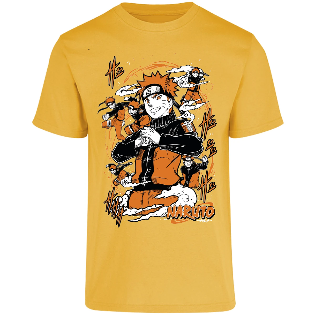 Playera Naruto Naruto Basic para Adulto 18