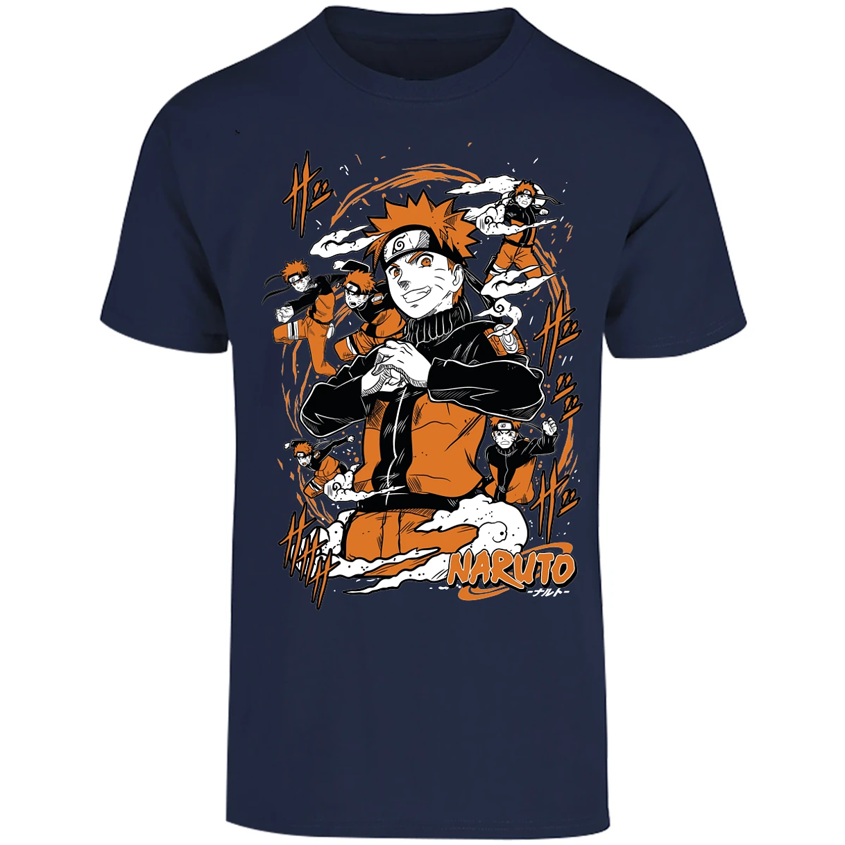 Playera Naruto Naruto Basic para Adulto 8