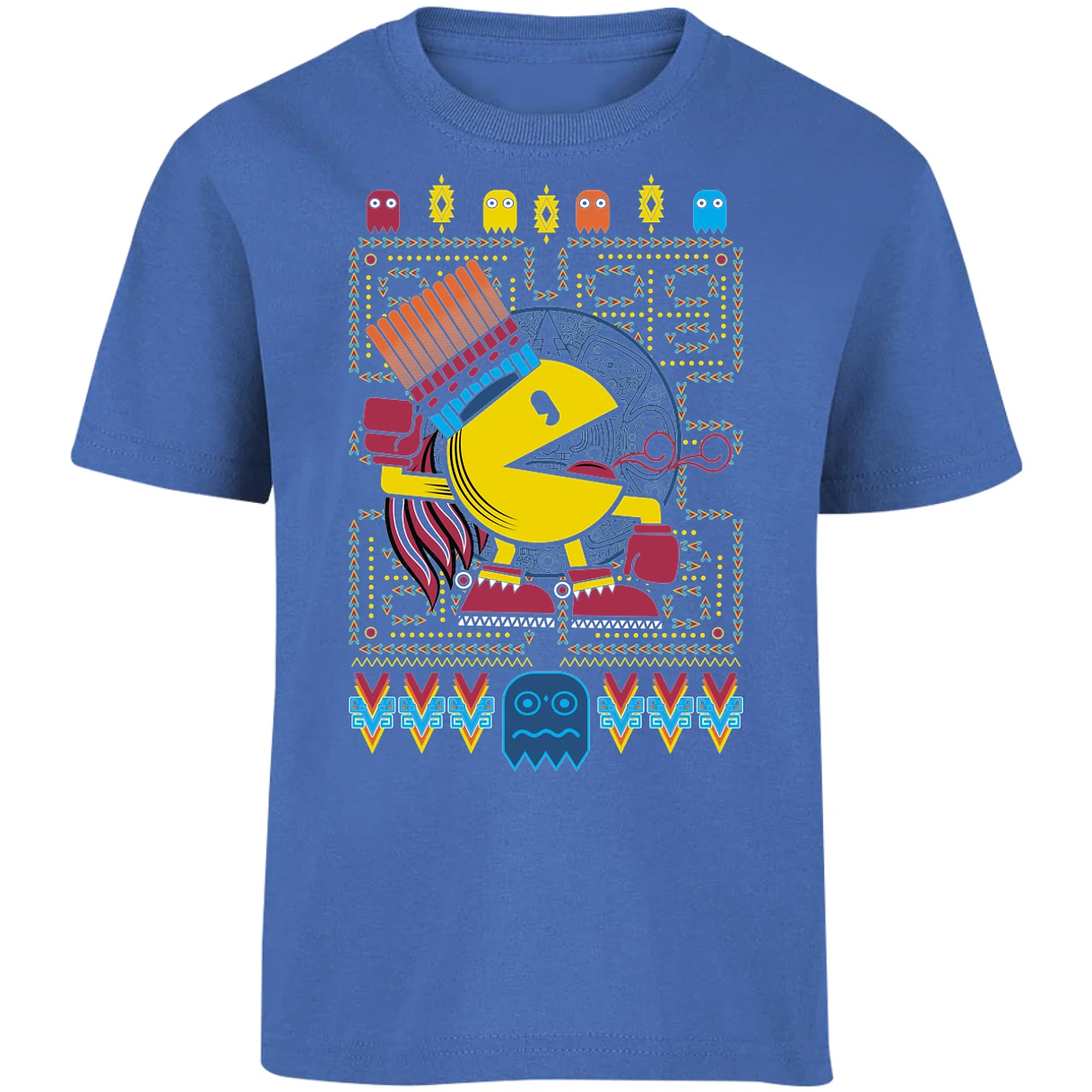 Playera Pacman Pacman Prehispanico para Niño 11
