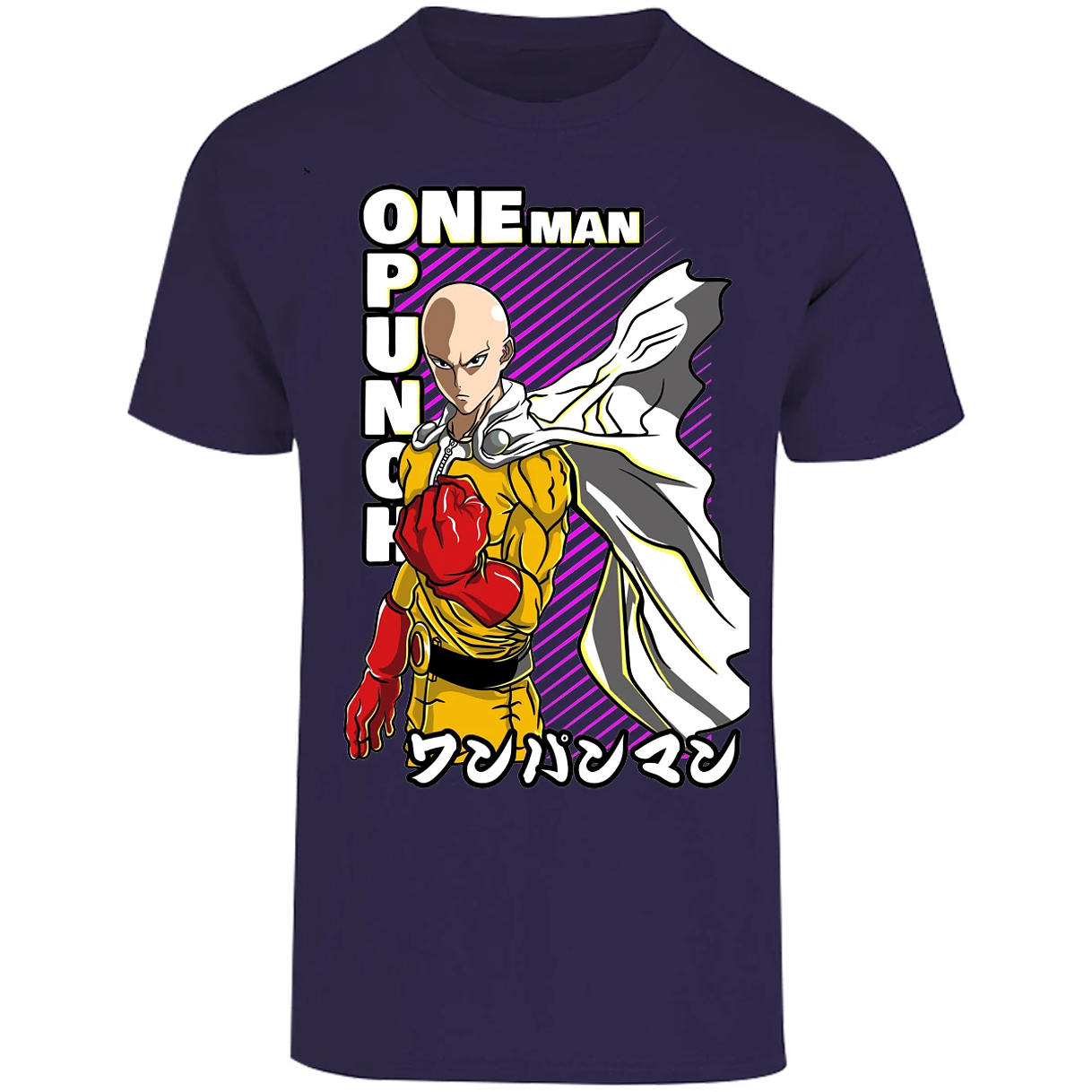 Playera One Punch Man Saitama para Adulto 8