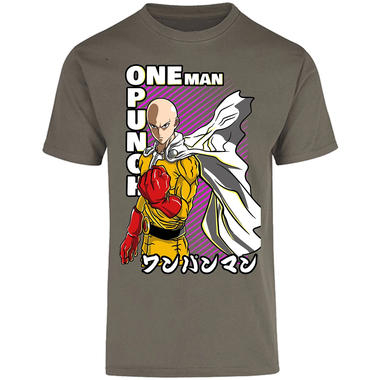 Playera One Punch Man Saitama para Adulto 5