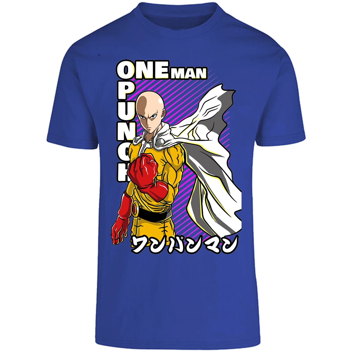 Playera One Punch Man Saitama para Adulto 12