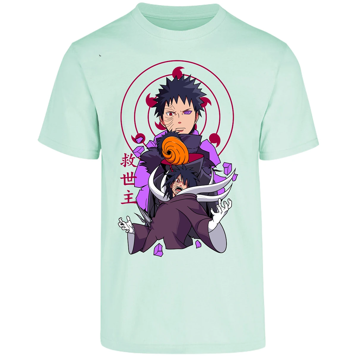 Playera Naruto Obito Anime para Adulto 26