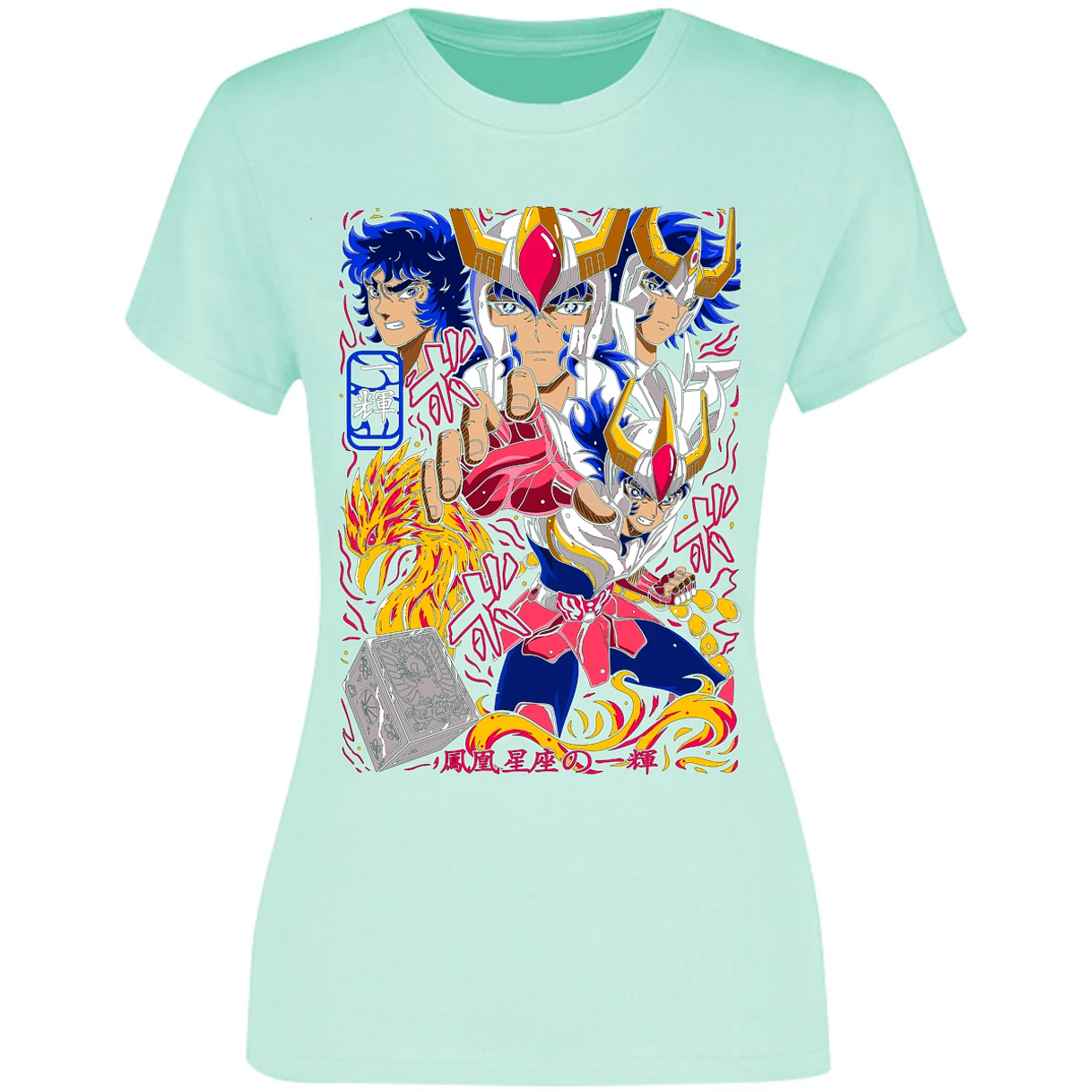 Blusa Saint Seiya Ikki Anime Blusa para Mujer 15