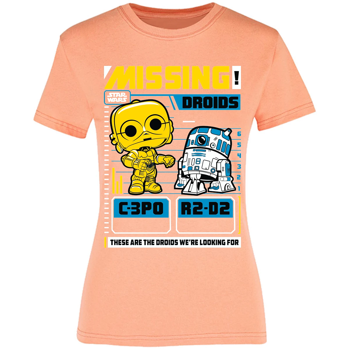 Blusa Star Wars Funko Missing Droids Blusa para Mujer 1
