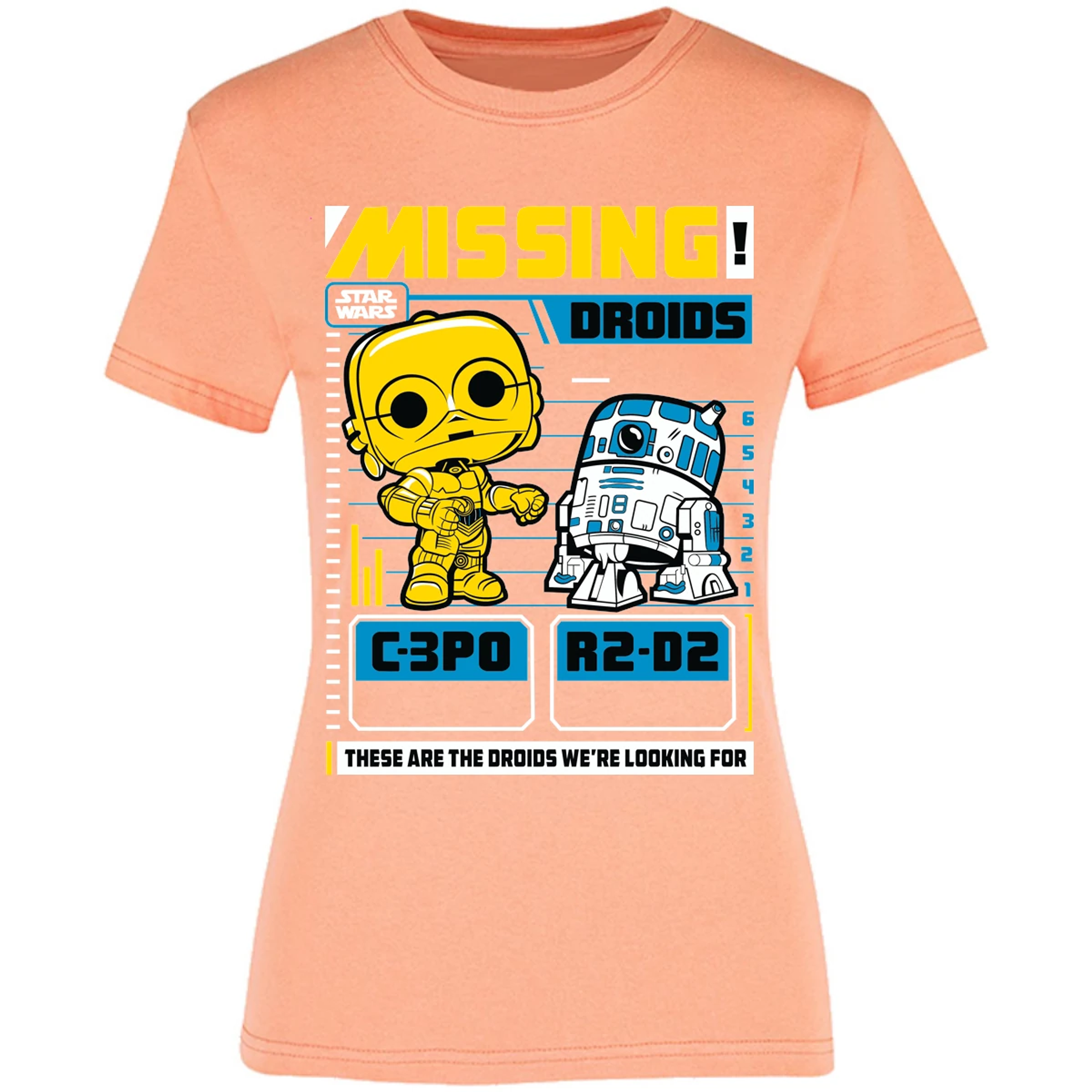 Blusa Star Wars Funko Missing Droids Blusa para Mujer 1