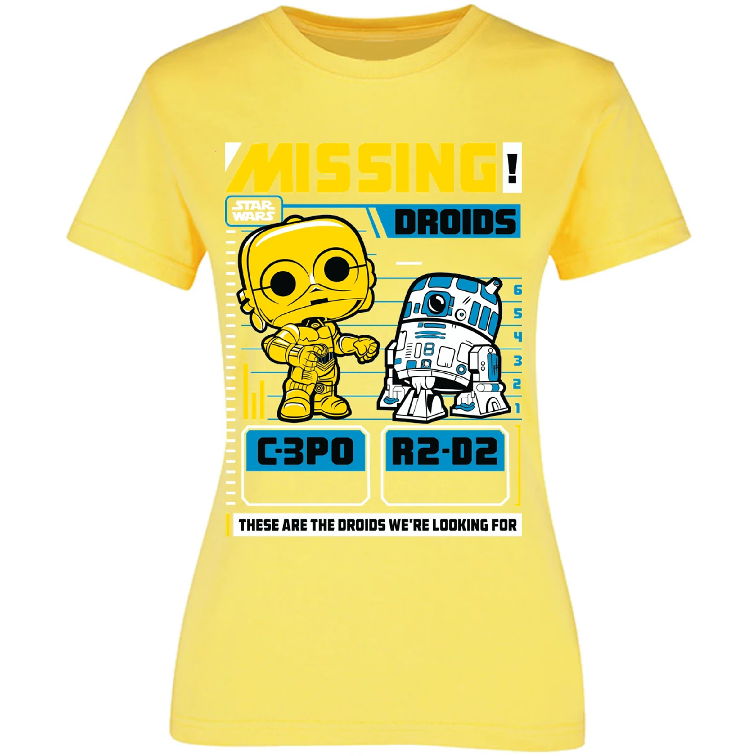 Blusa Star Wars Funko Missing Droids Blusa para Mujer 9