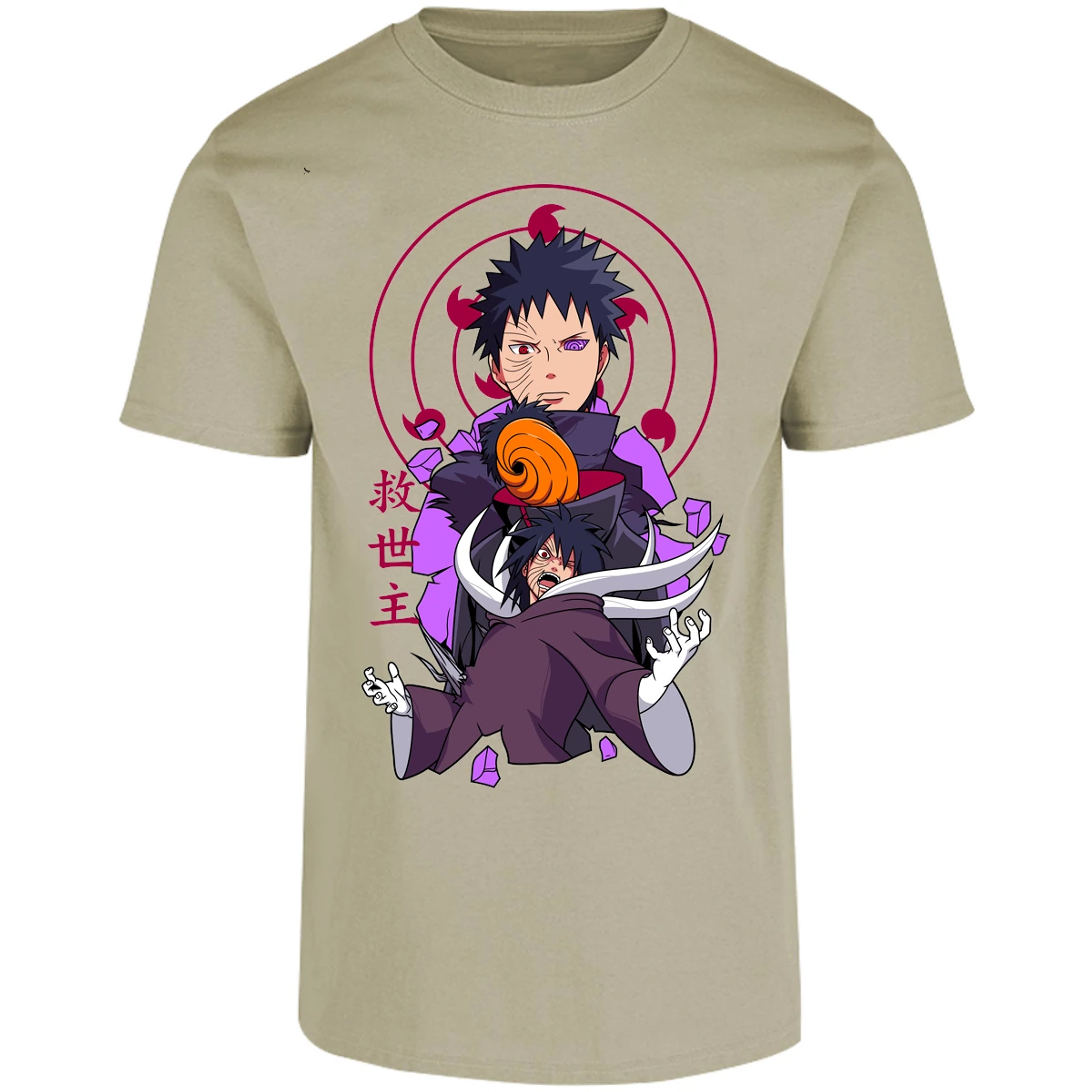 Playera Naruto Obito Anime para Adulto 28