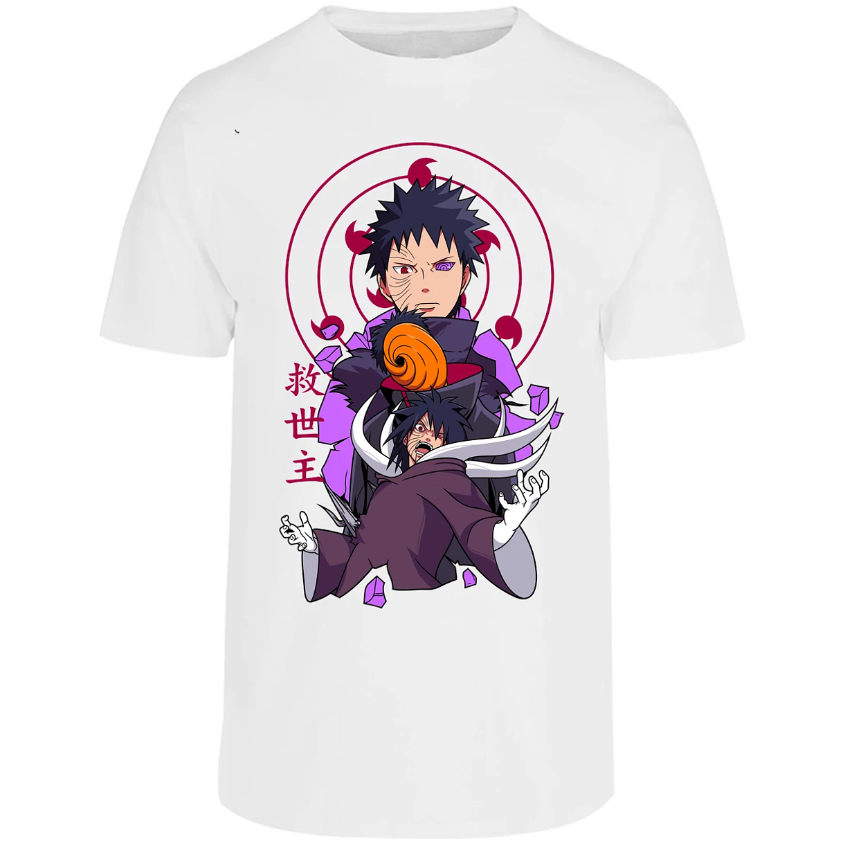 Playera Naruto Obito Anime para Adulto 19