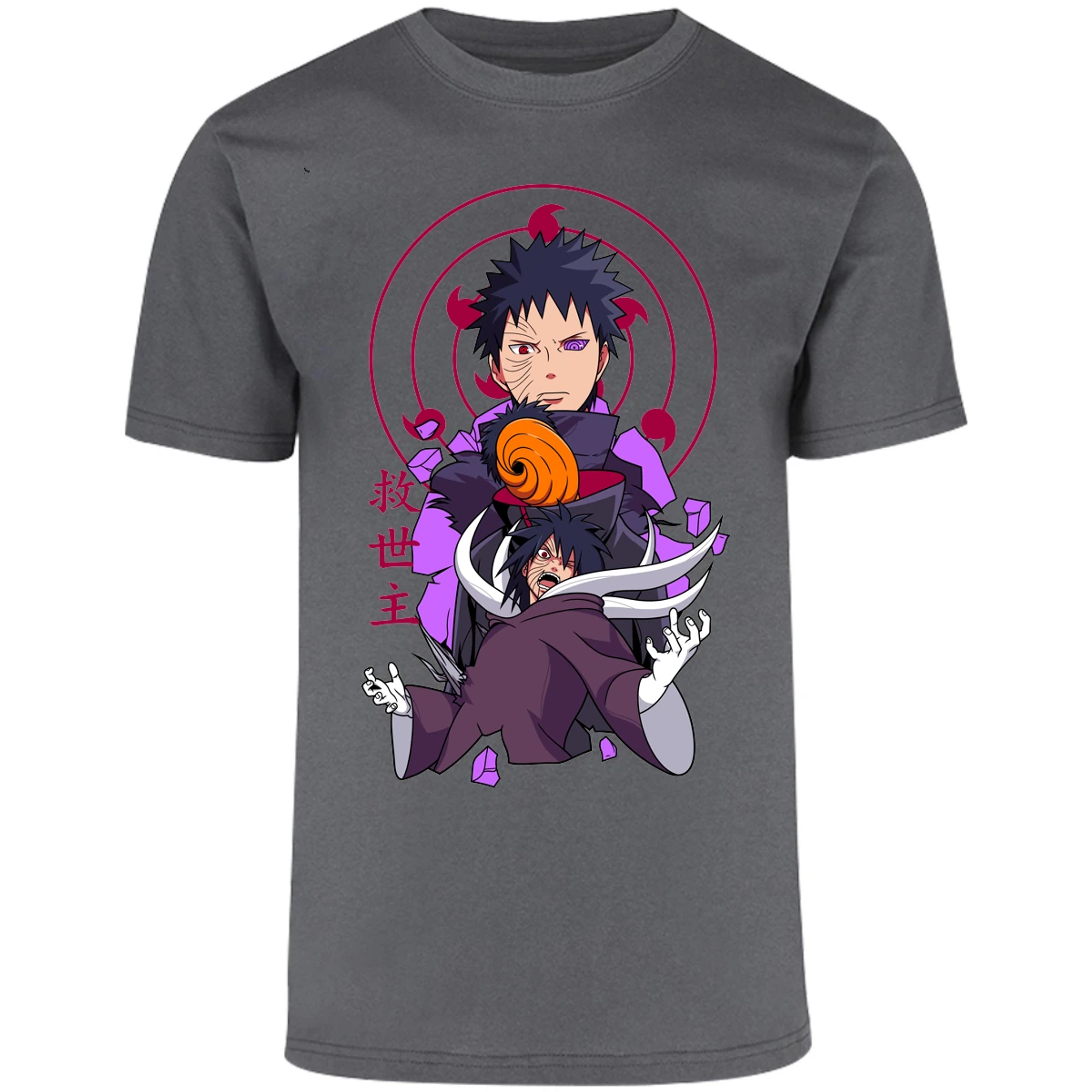 Playera Naruto Obito Anime para Adulto 23