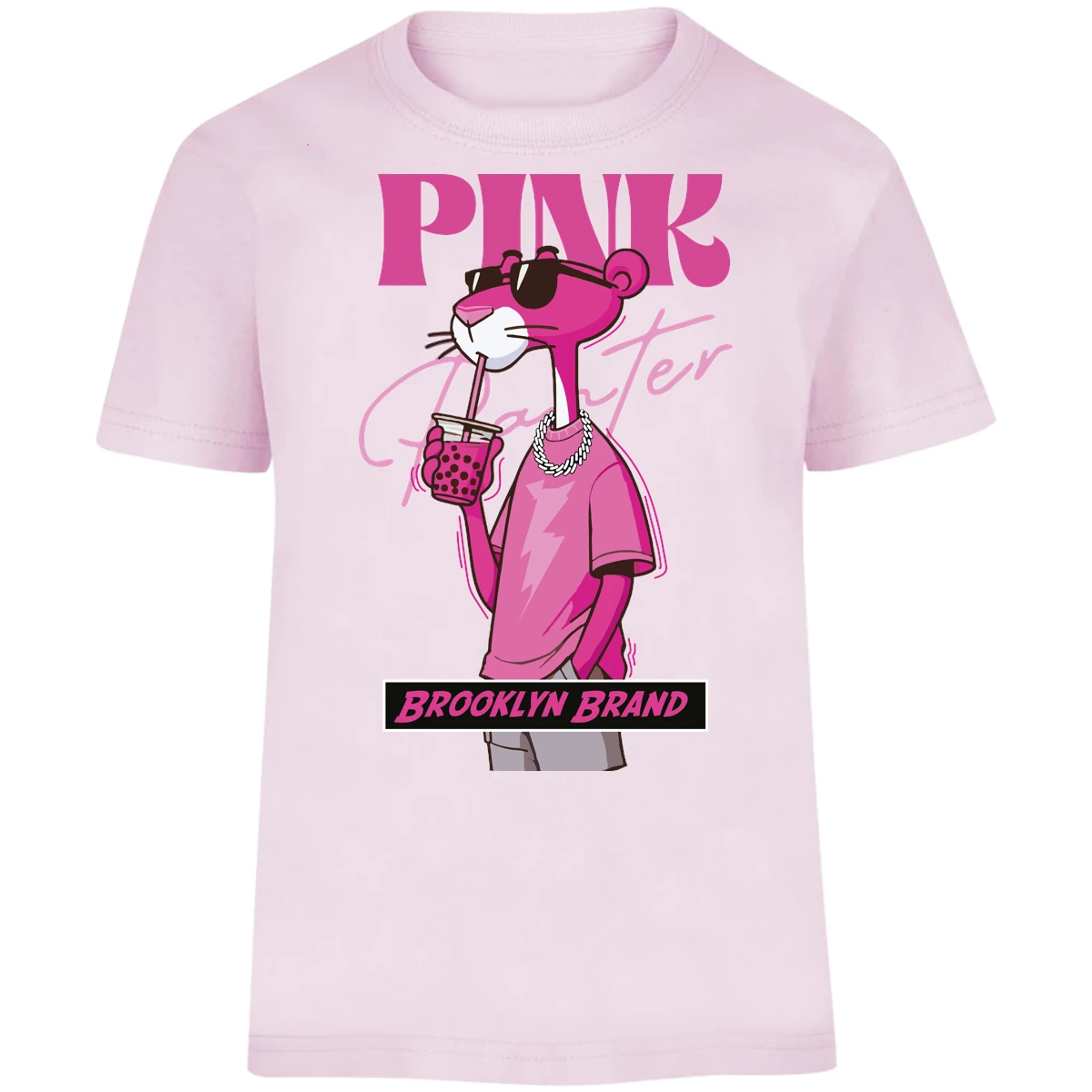 Playera Pink Panther Pink Panther Brooklyn para Niño 10