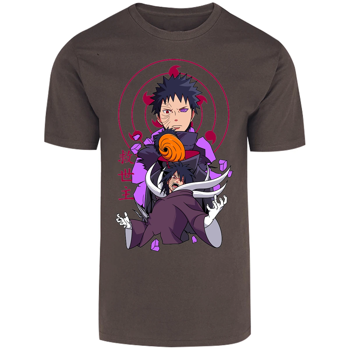 Playera Naruto Obito Anime para Adulto 16