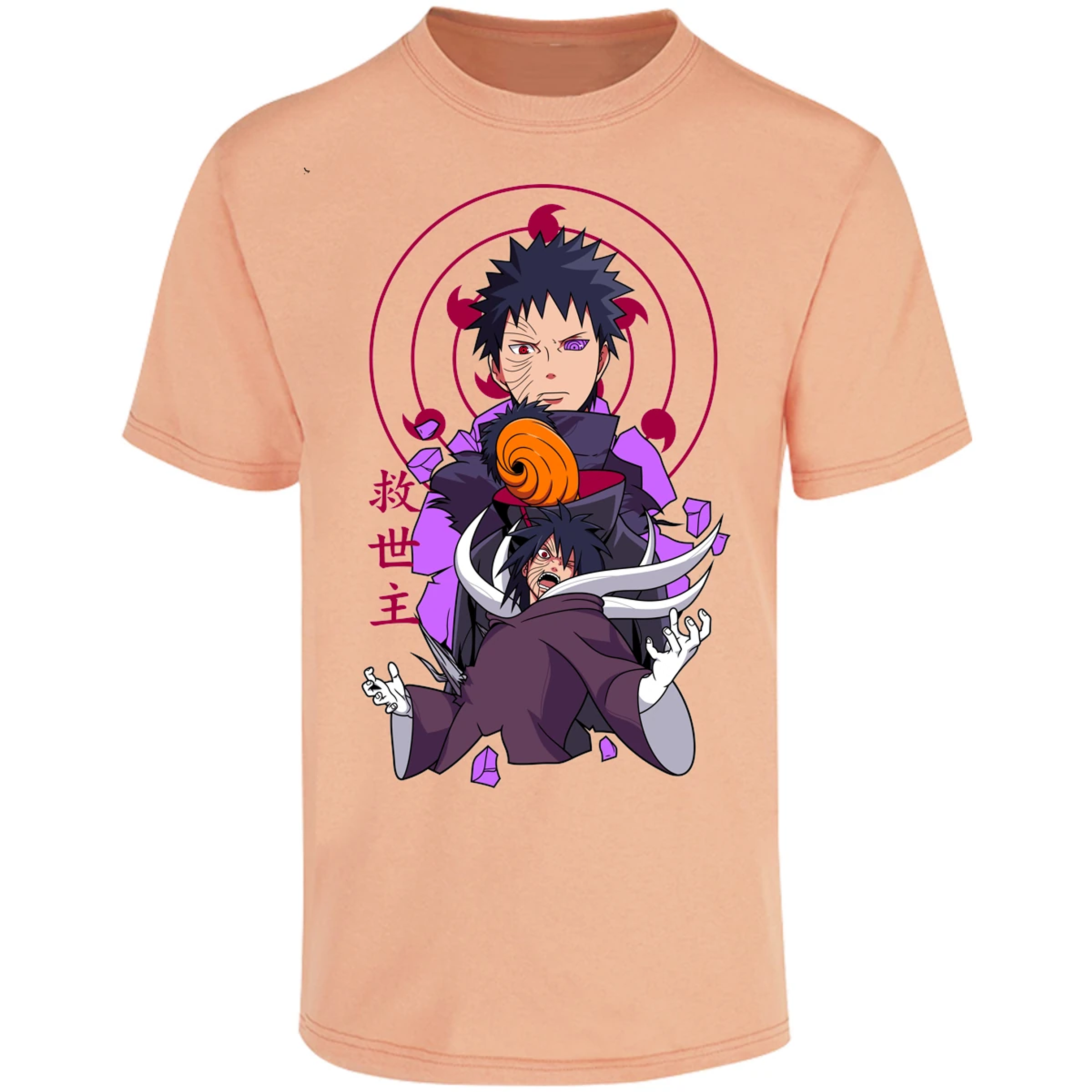 Playera Naruto Obito Anime para Adulto 25