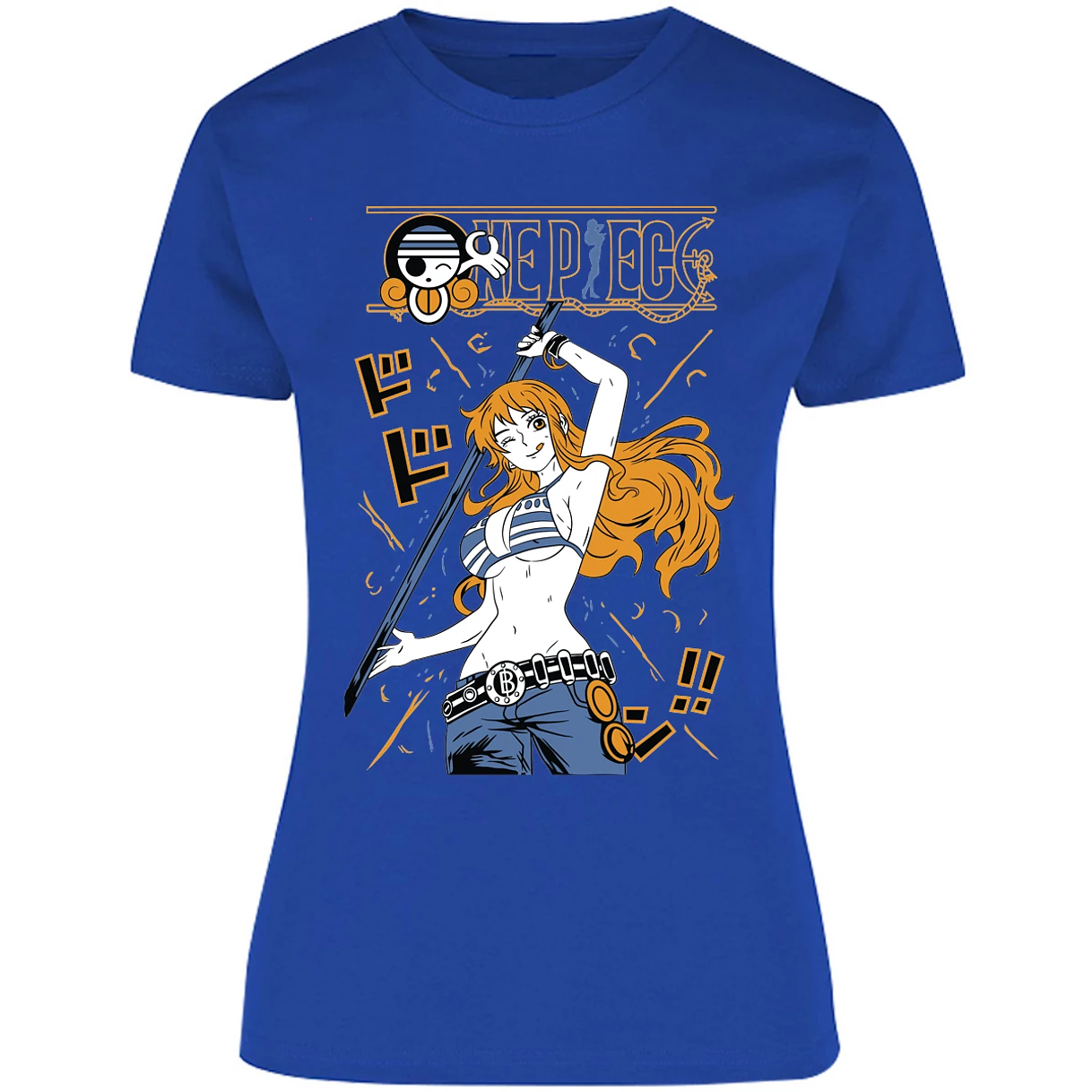 Blusa One Piece Nami Basic Blusa para Mujer 15