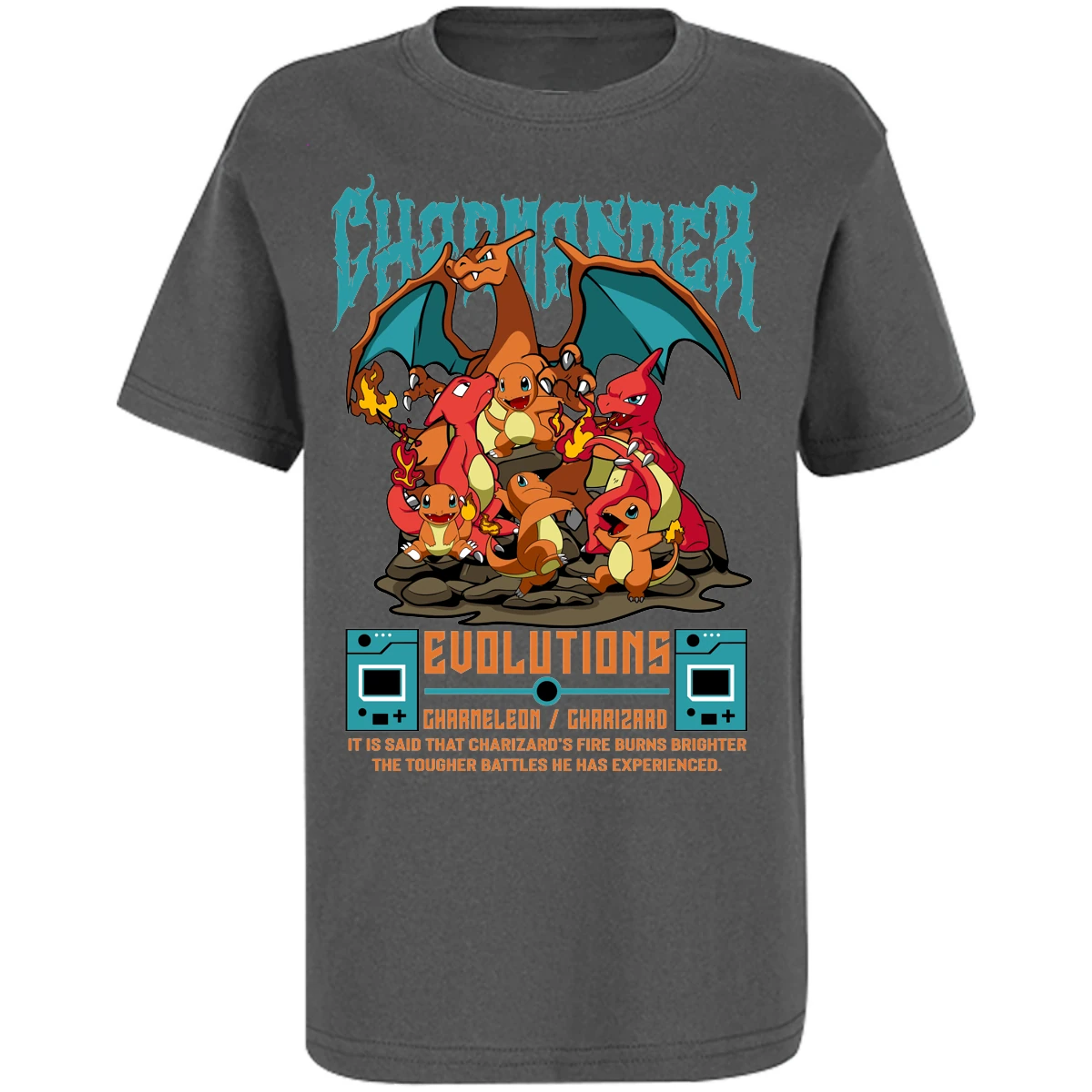 Playera Pokemon Charizard para Niño 3