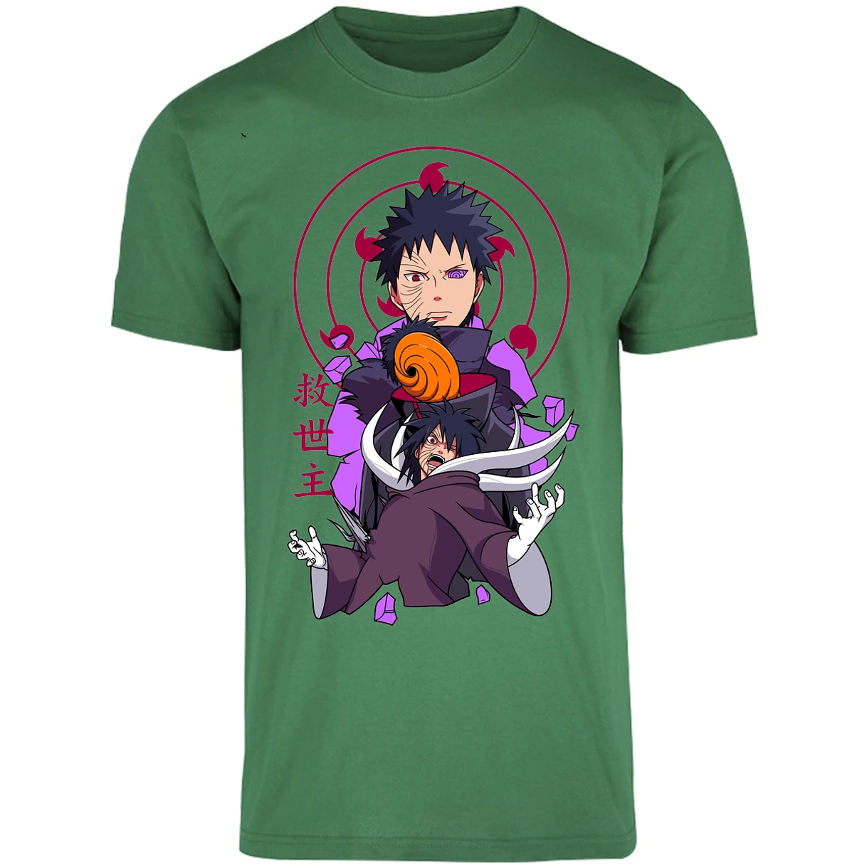 Playera Naruto Obito Anime para Adulto 1