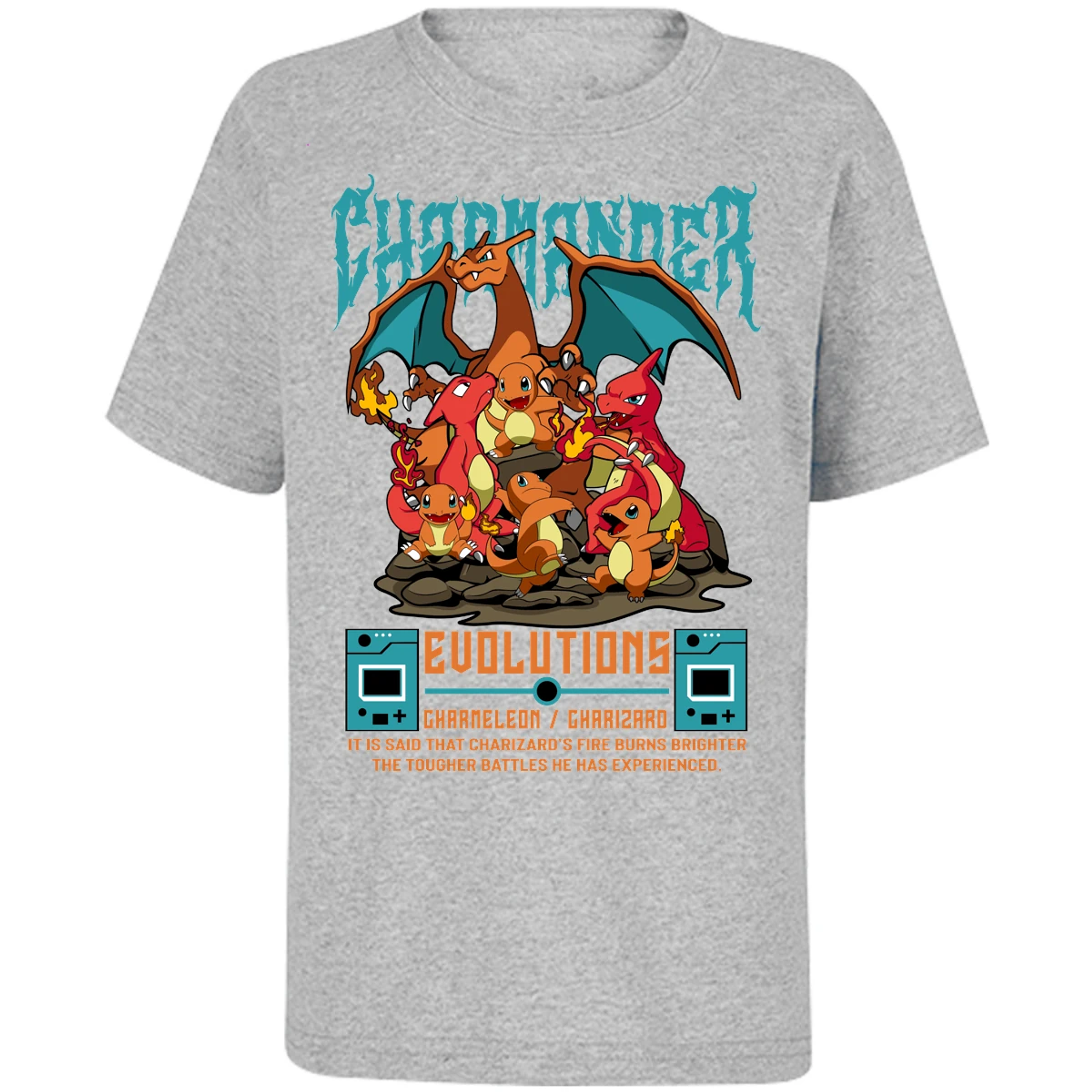 Playera Pokemon Charizard para Niño 10