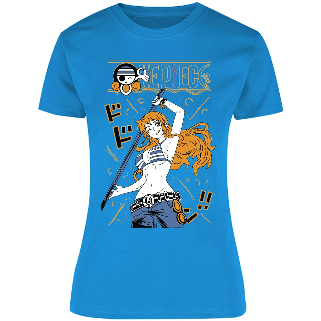 Blusa One Piece Nami Basic Blusa para Mujer 21