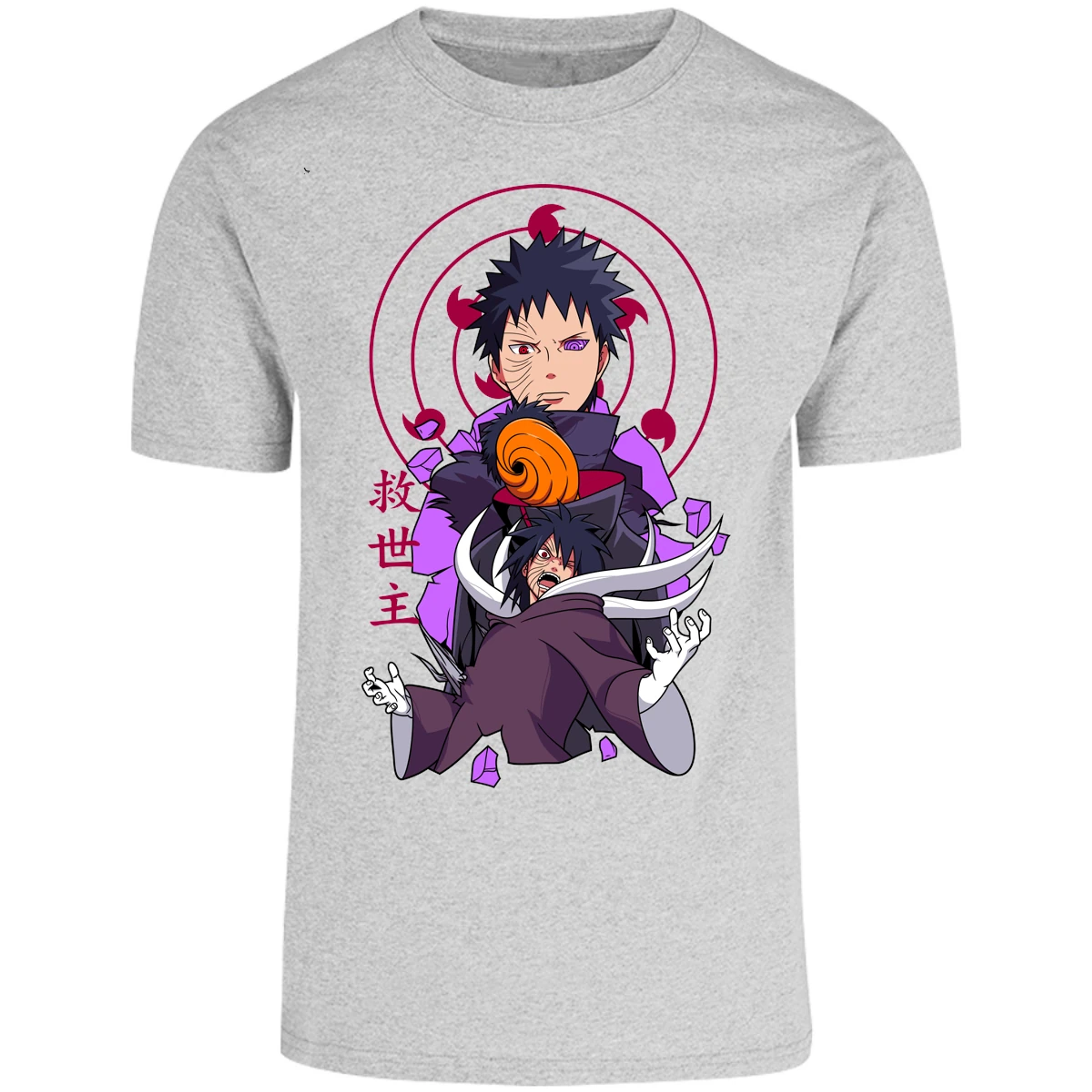Playera Naruto Obito Anime para Adulto 21