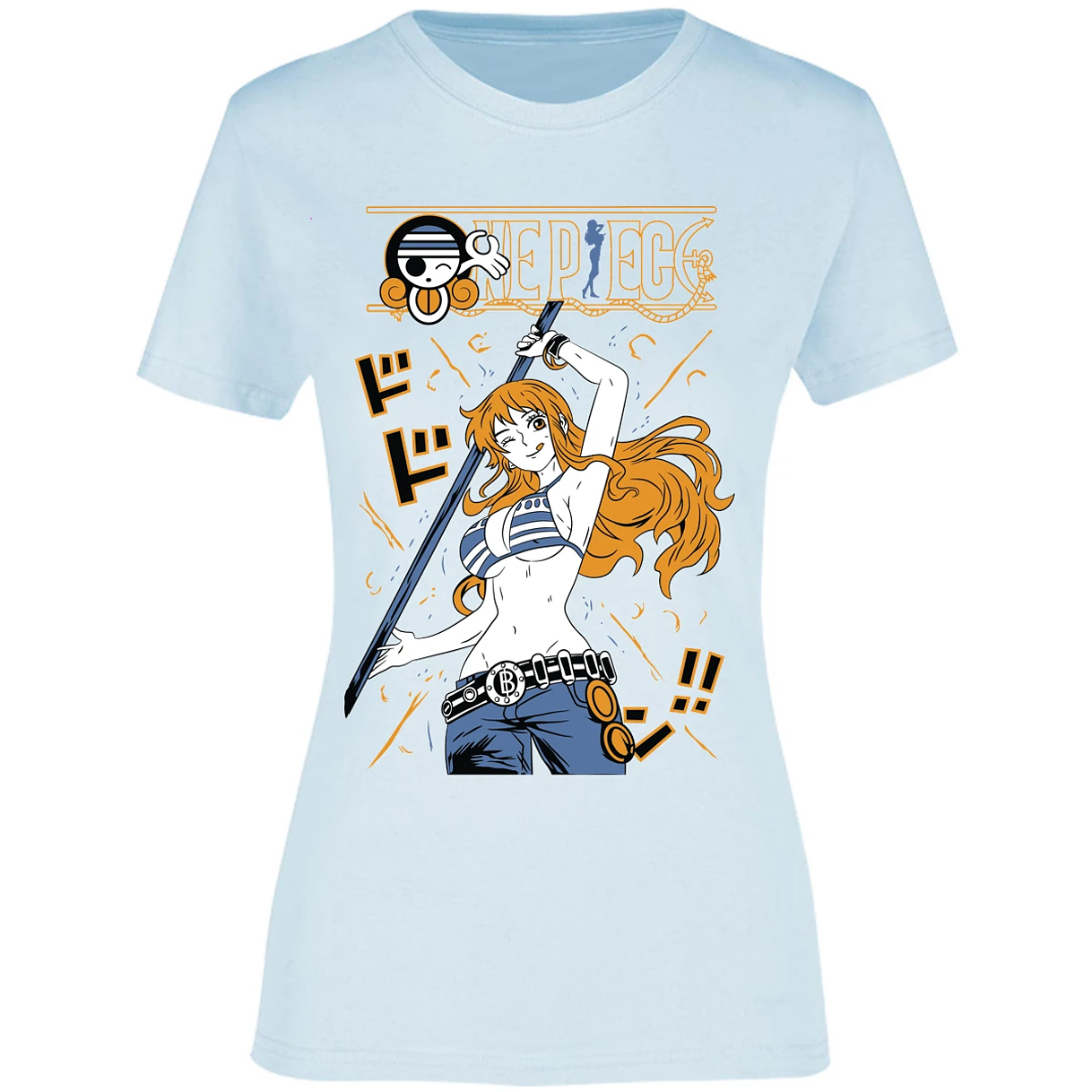 Blusa One Piece Nami Basic Blusa para Mujer 30