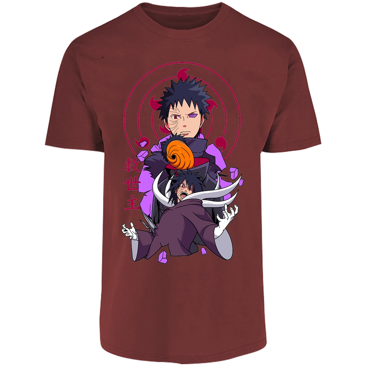 Playera Naruto Obito Anime para Adulto 22