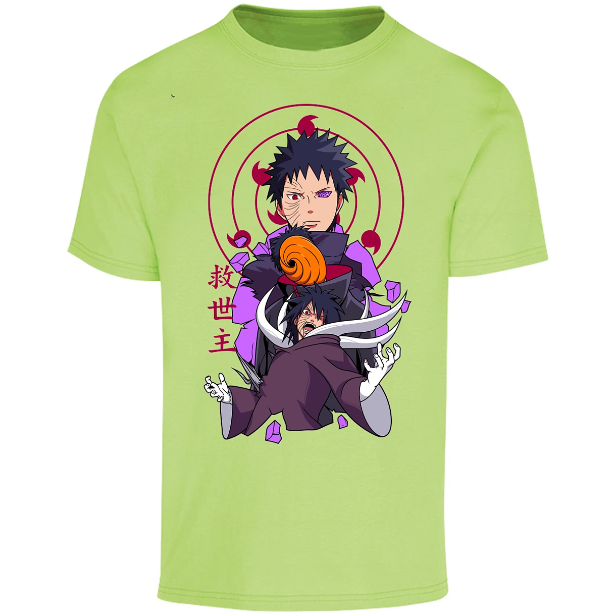Playera Naruto Obito Anime para Adulto 5