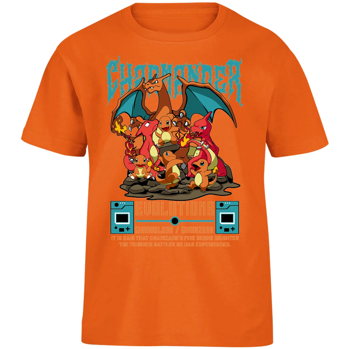 Playera Pokemon Charizard para Niño 15