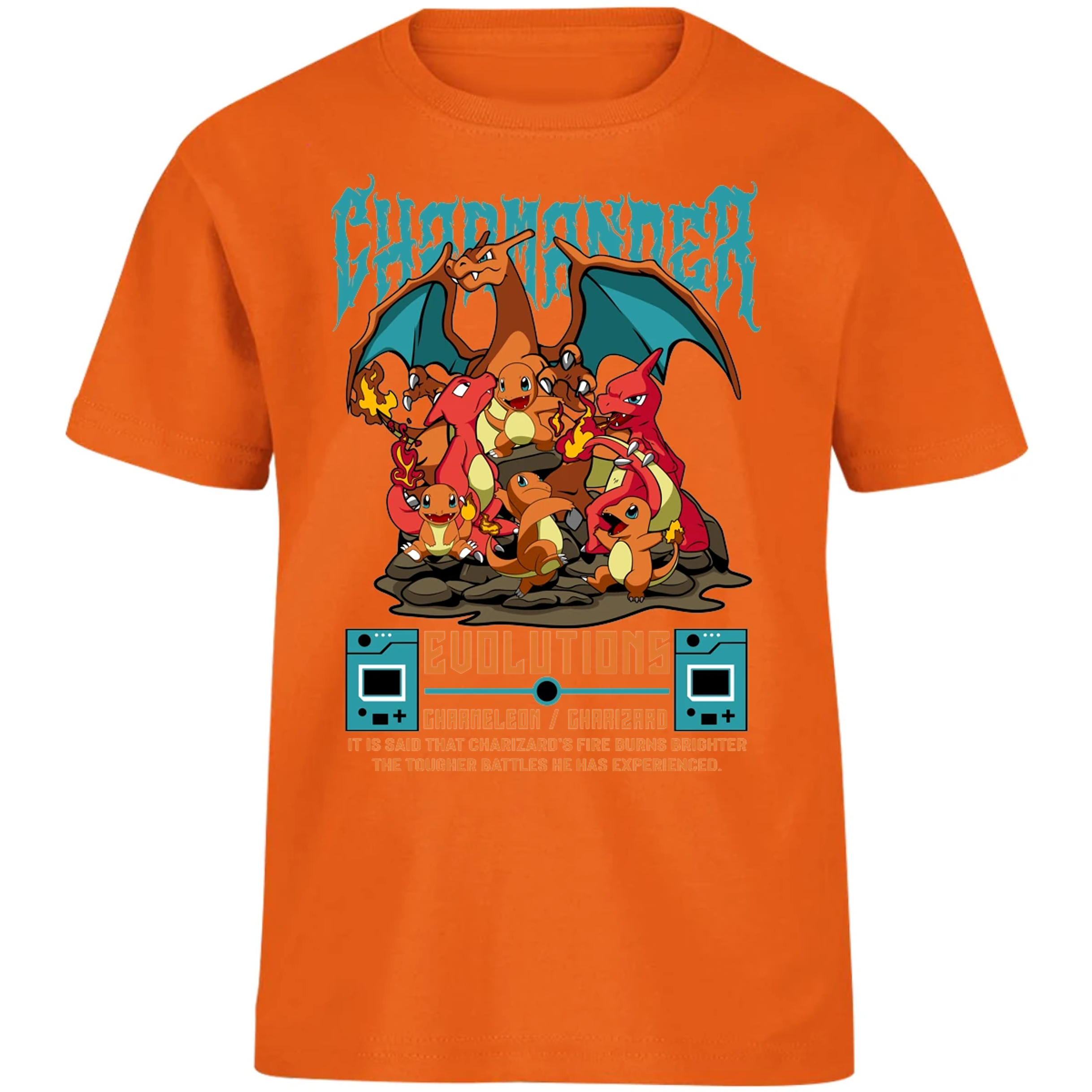 Playera Pokemon Charizard para Niño 15