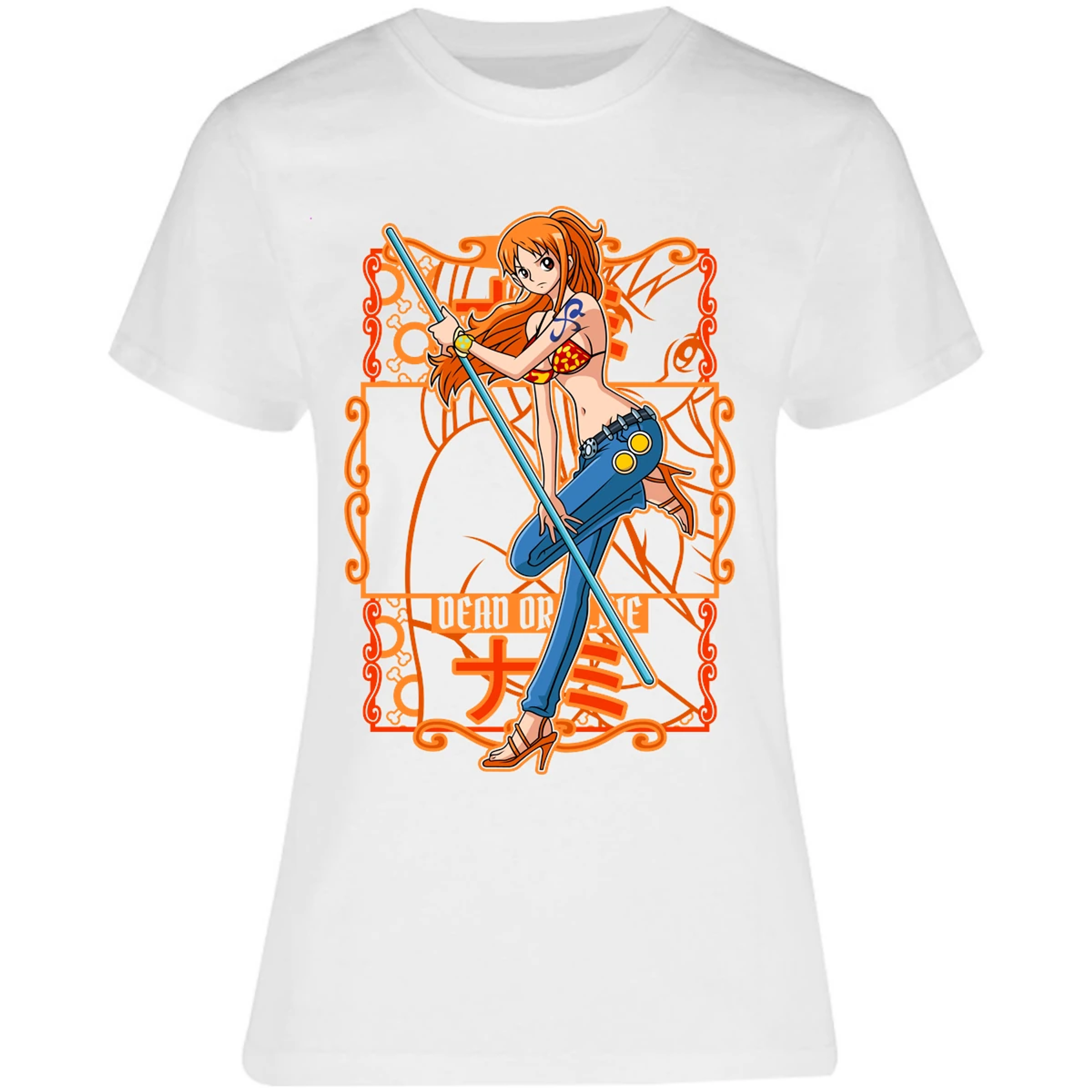 Blusa One Piece Nami One Piece Blusa para Mujer 24