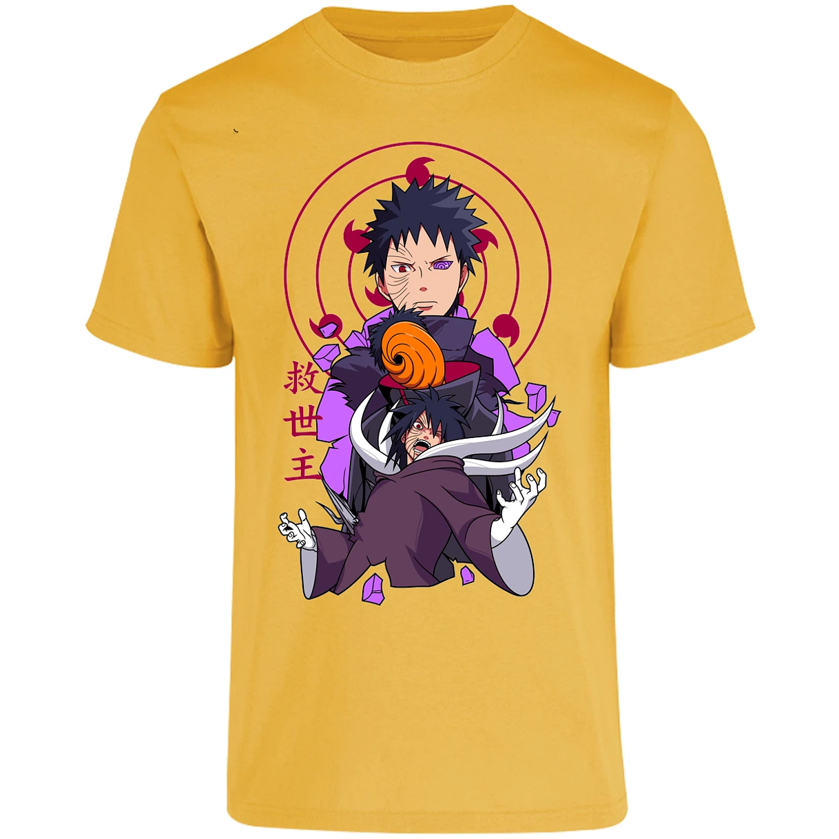 Playera Naruto Obito Anime para Adulto 10