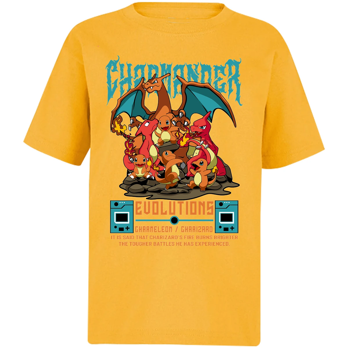Playera Pokemon Charizard para Niño 9
