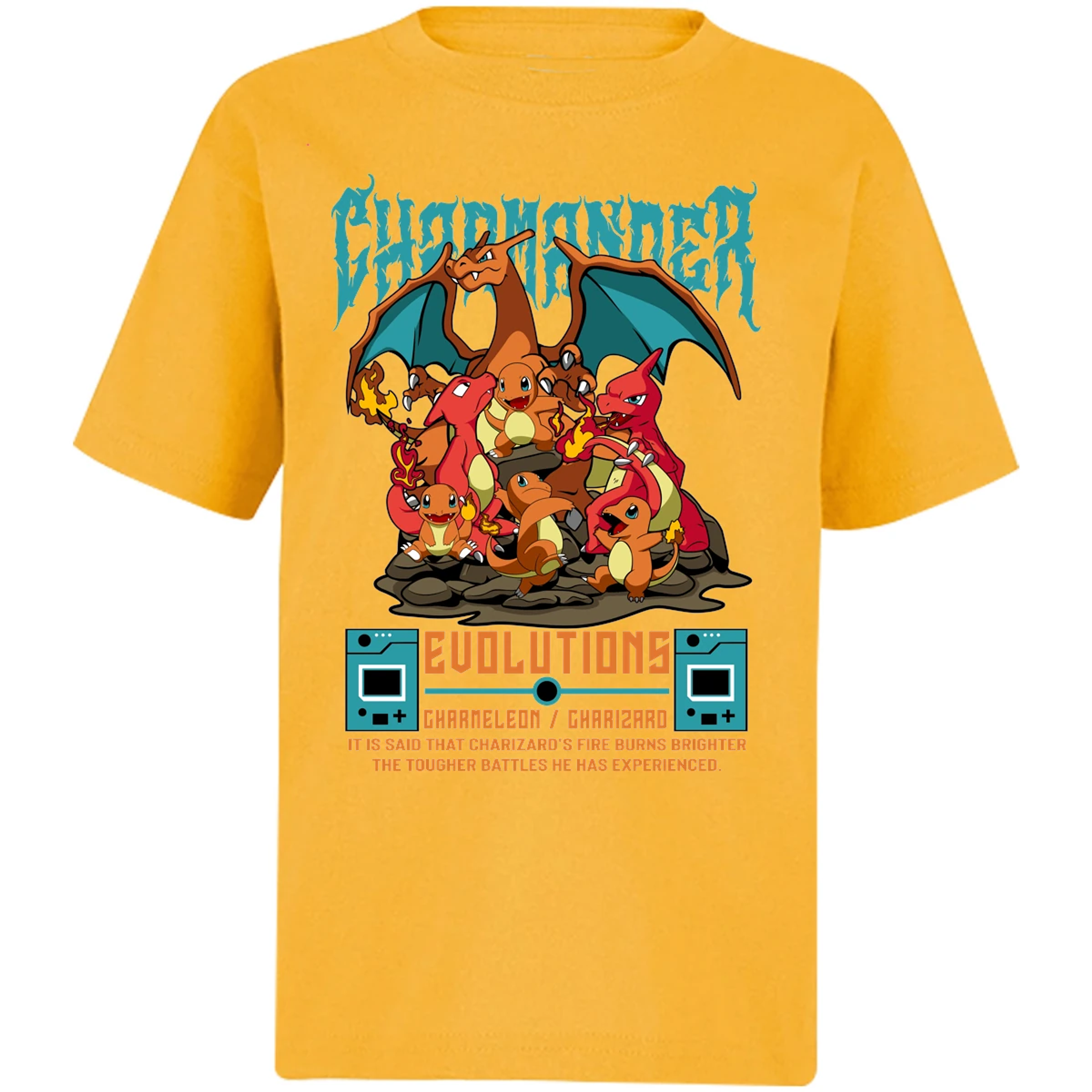 Playera Pokemon Charizard para Niño 9