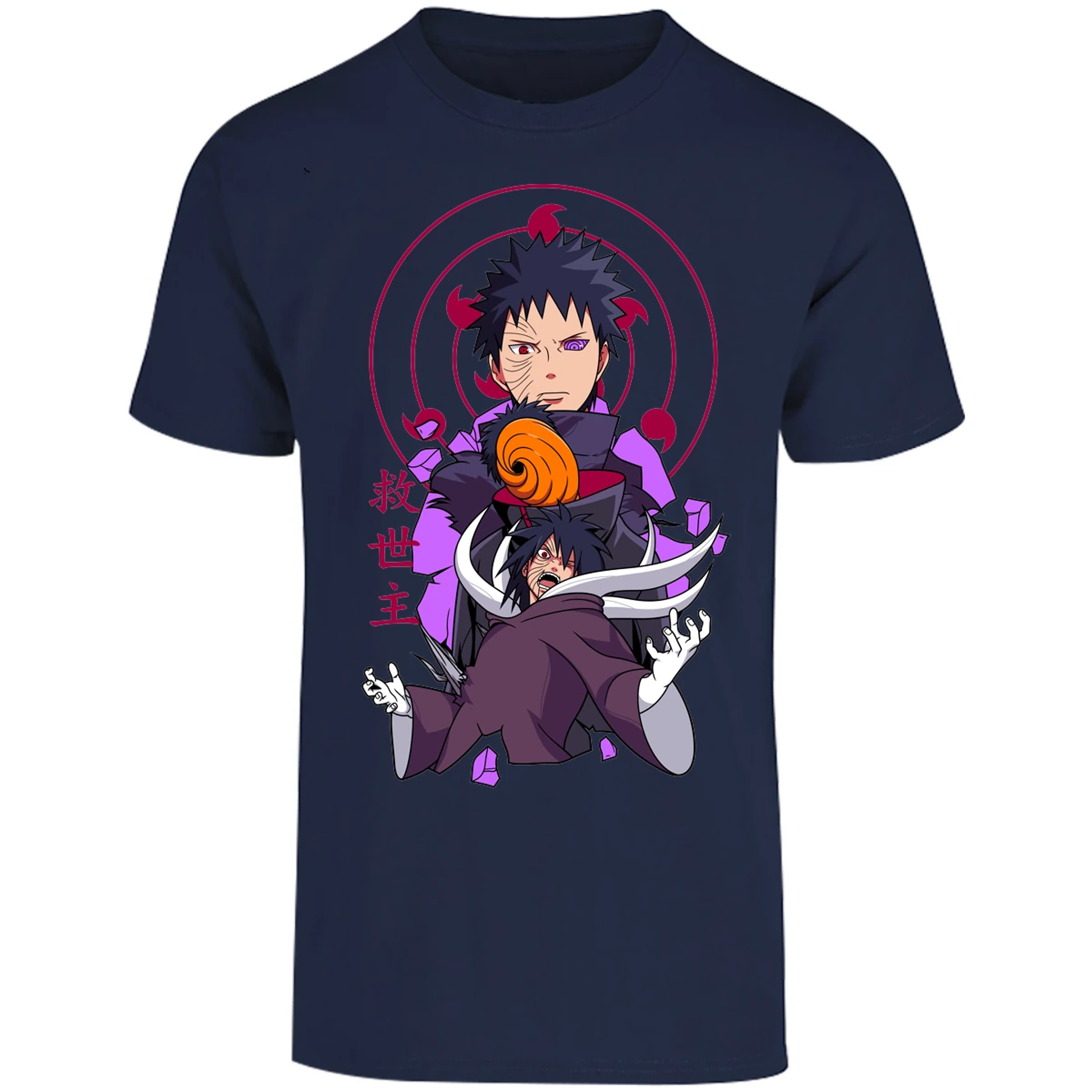 Playera Naruto Obito Anime para Adulto 4