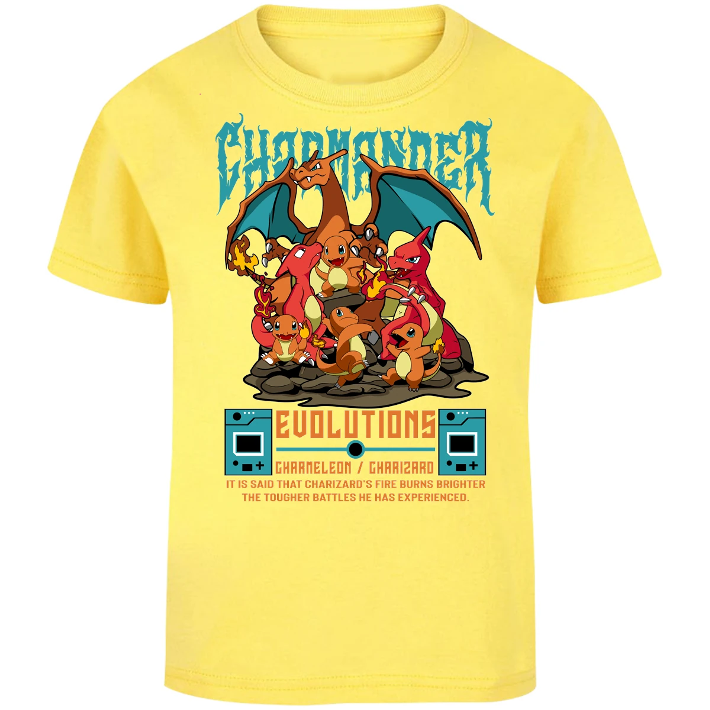 Playera Pokemon Charizard para Niño 11