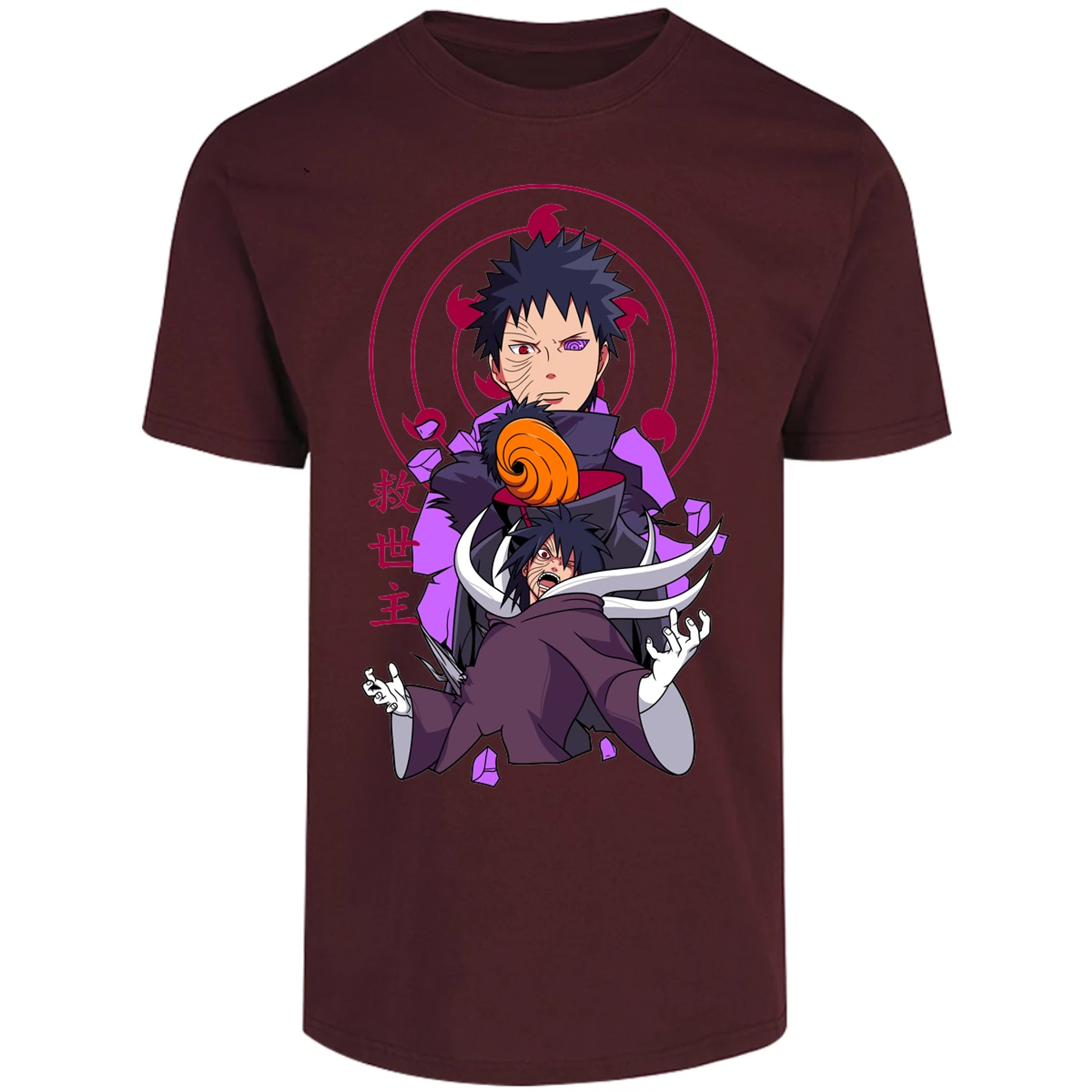 Playera Naruto Obito Anime para Adulto 14