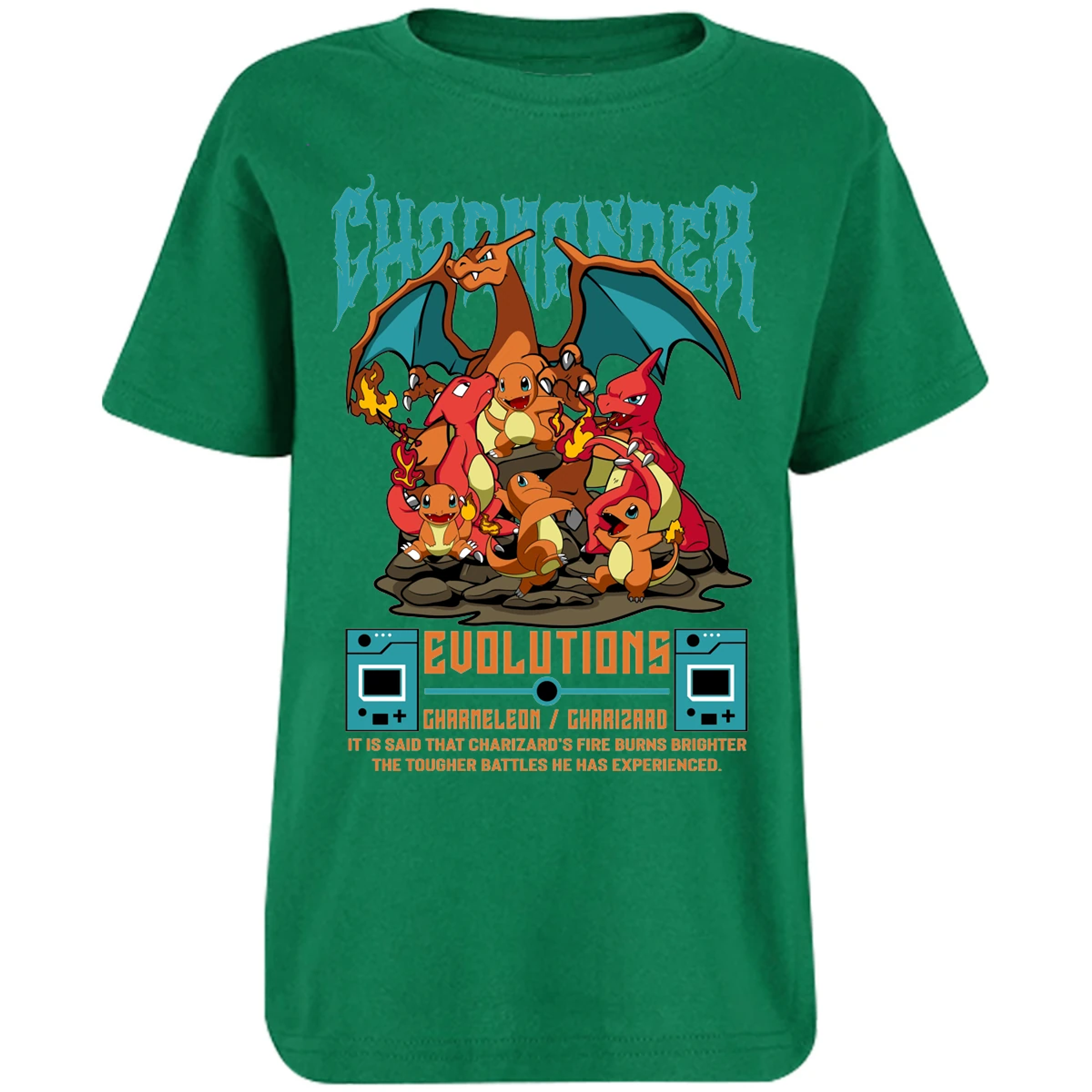 Playera Pokemon Charizard para Niño 13