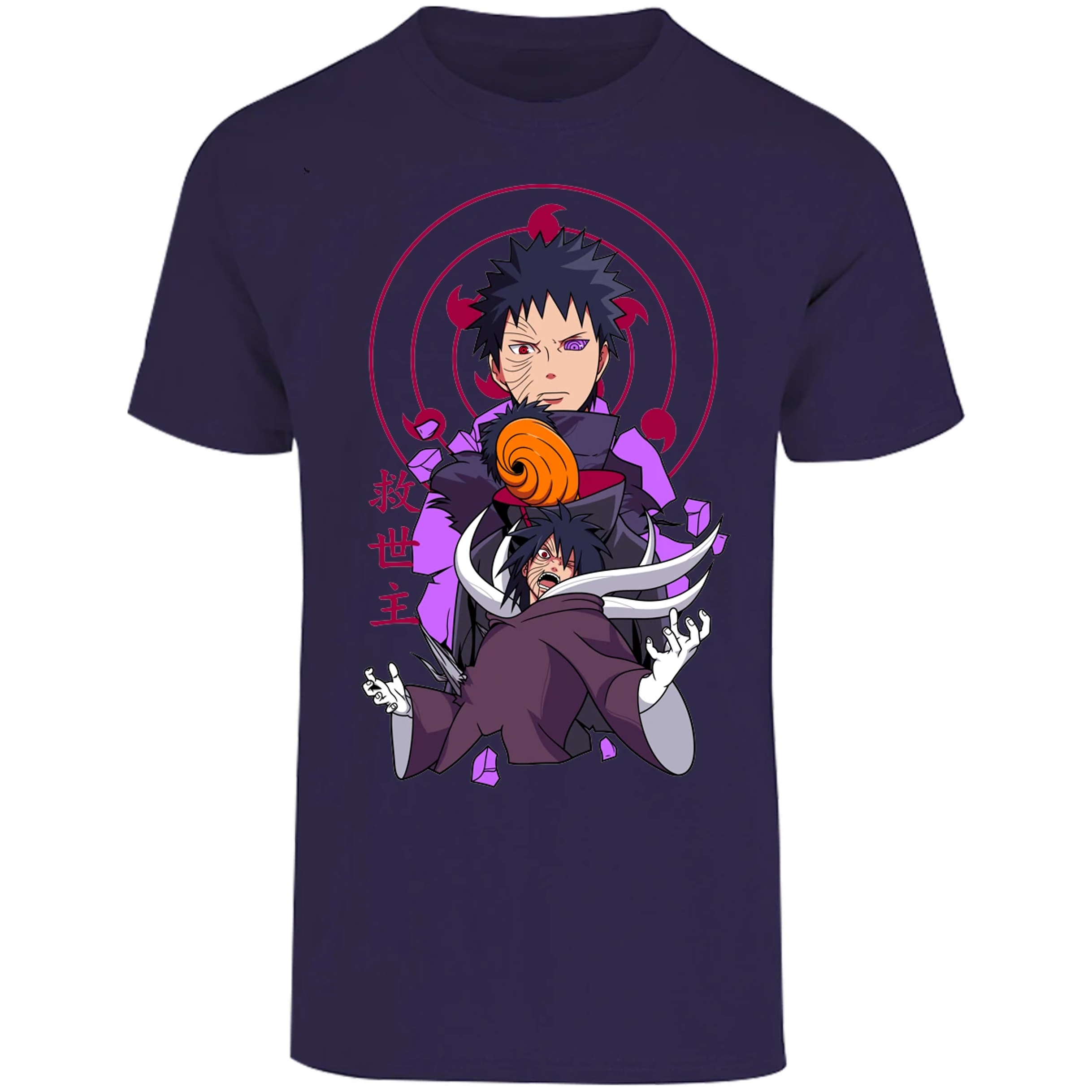 Playera Naruto Obito Anime para Adulto 12