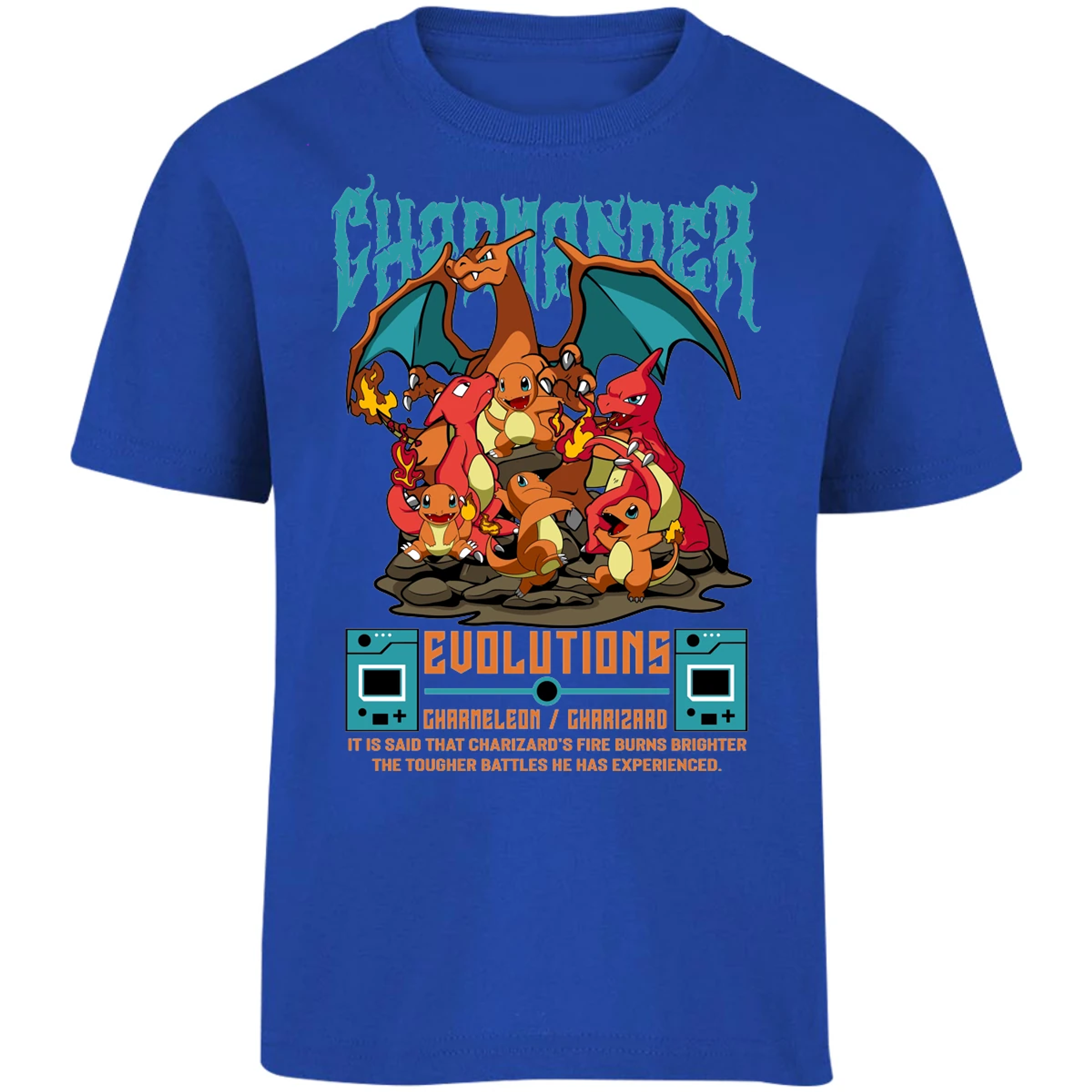 Playera Pokemon Charizard para Niño 7