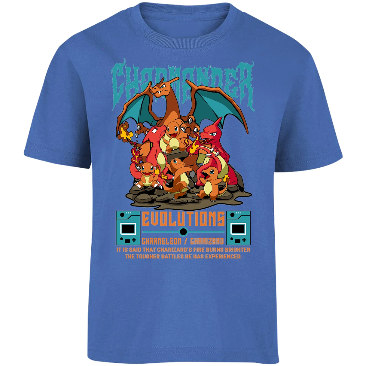Playera Pokemon Charizard para Niño 14