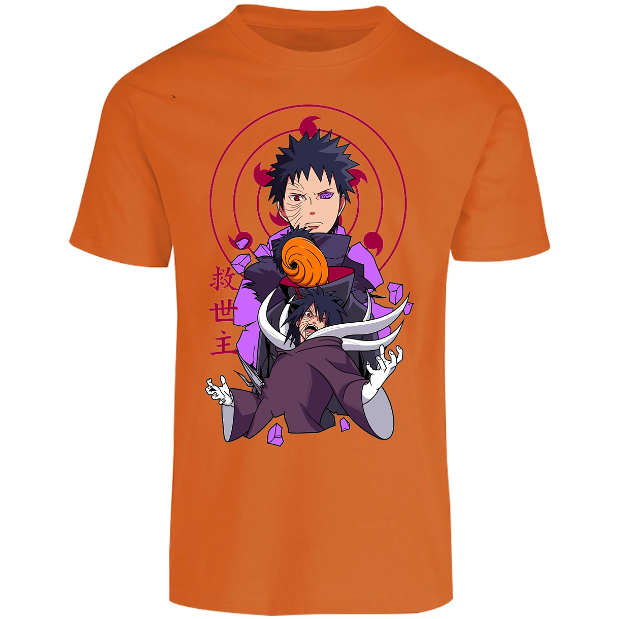 Playera Naruto Obito Anime para Adulto 24